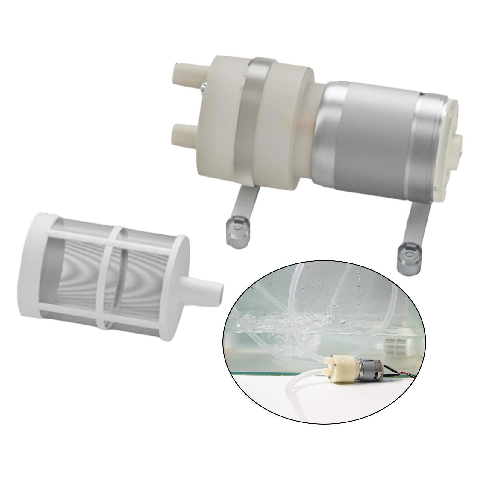 Self Priming Diaphragm Pump DC 12V Quiet for Water Coolers RV Water Dispenser No Cable