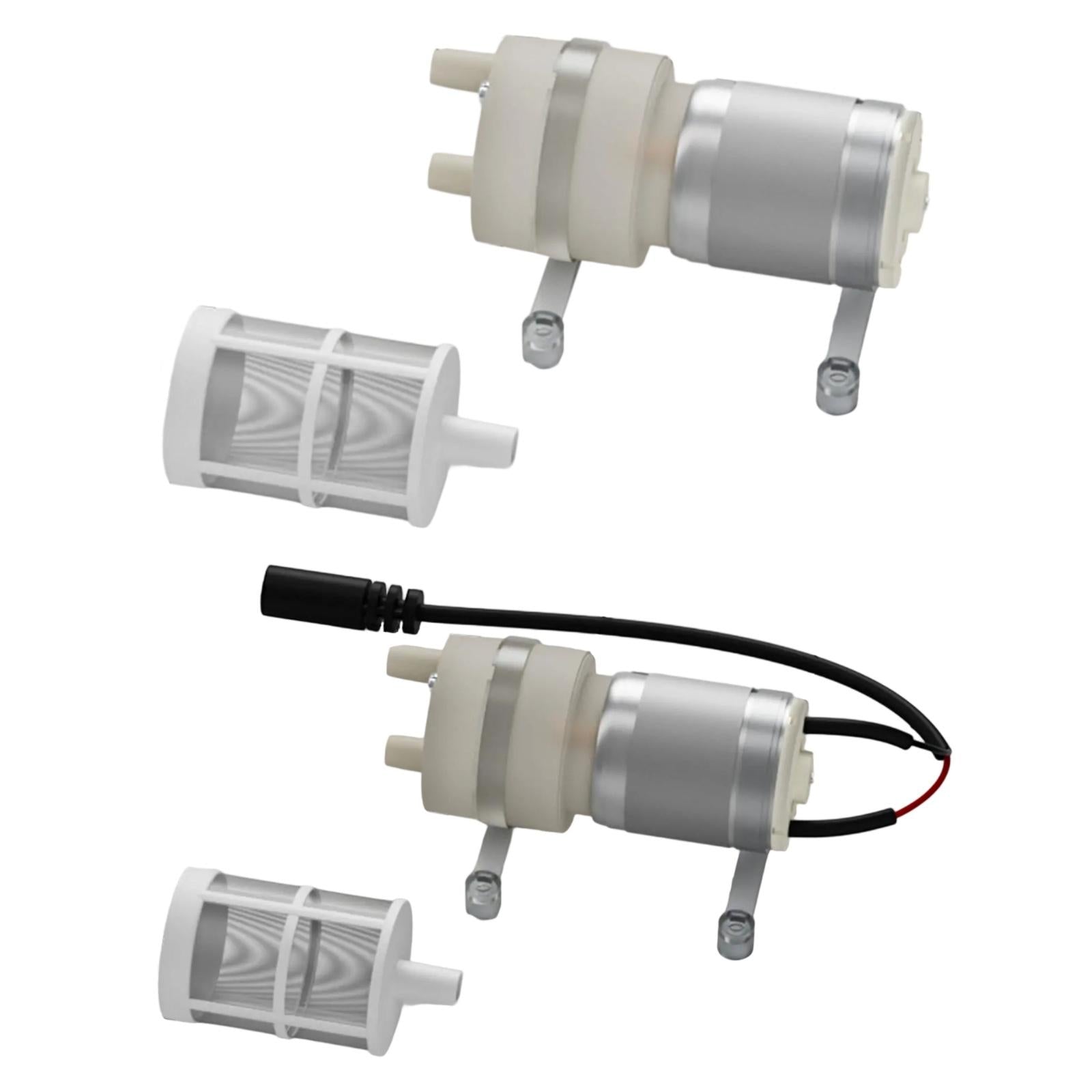 Self Priming Diaphragm Pump DC 12V Quiet for Water Coolers RV Water Dispenser No Cable