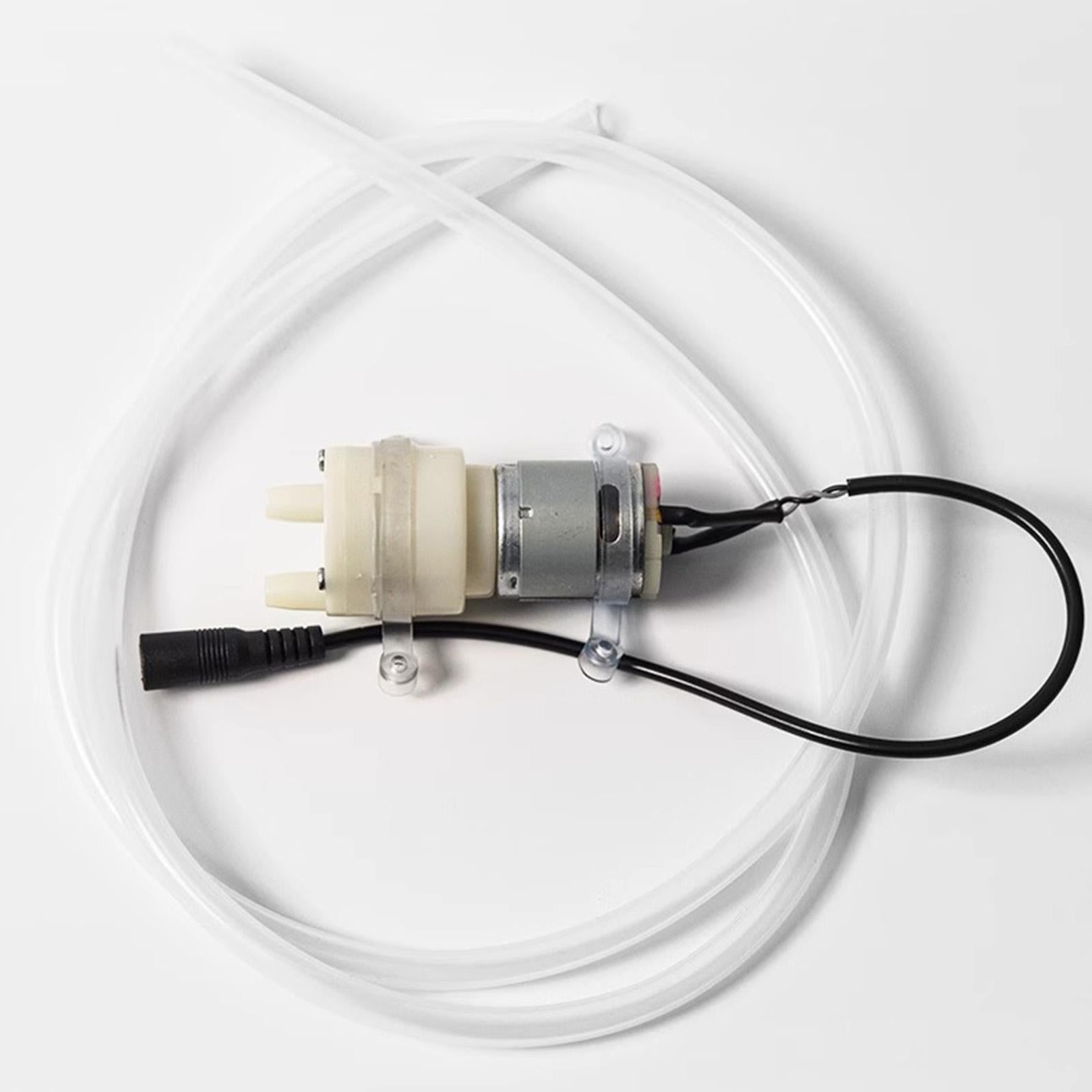 Self Priming Diaphragm Pump DC 12V Quiet for Water Coolers RV Water Dispenser With Cable