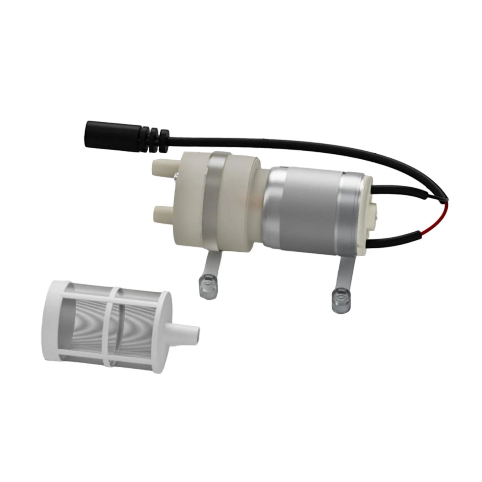 Self Priming Diaphragm Pump DC 12V Quiet for Water Coolers RV Water Dispenser With Cable