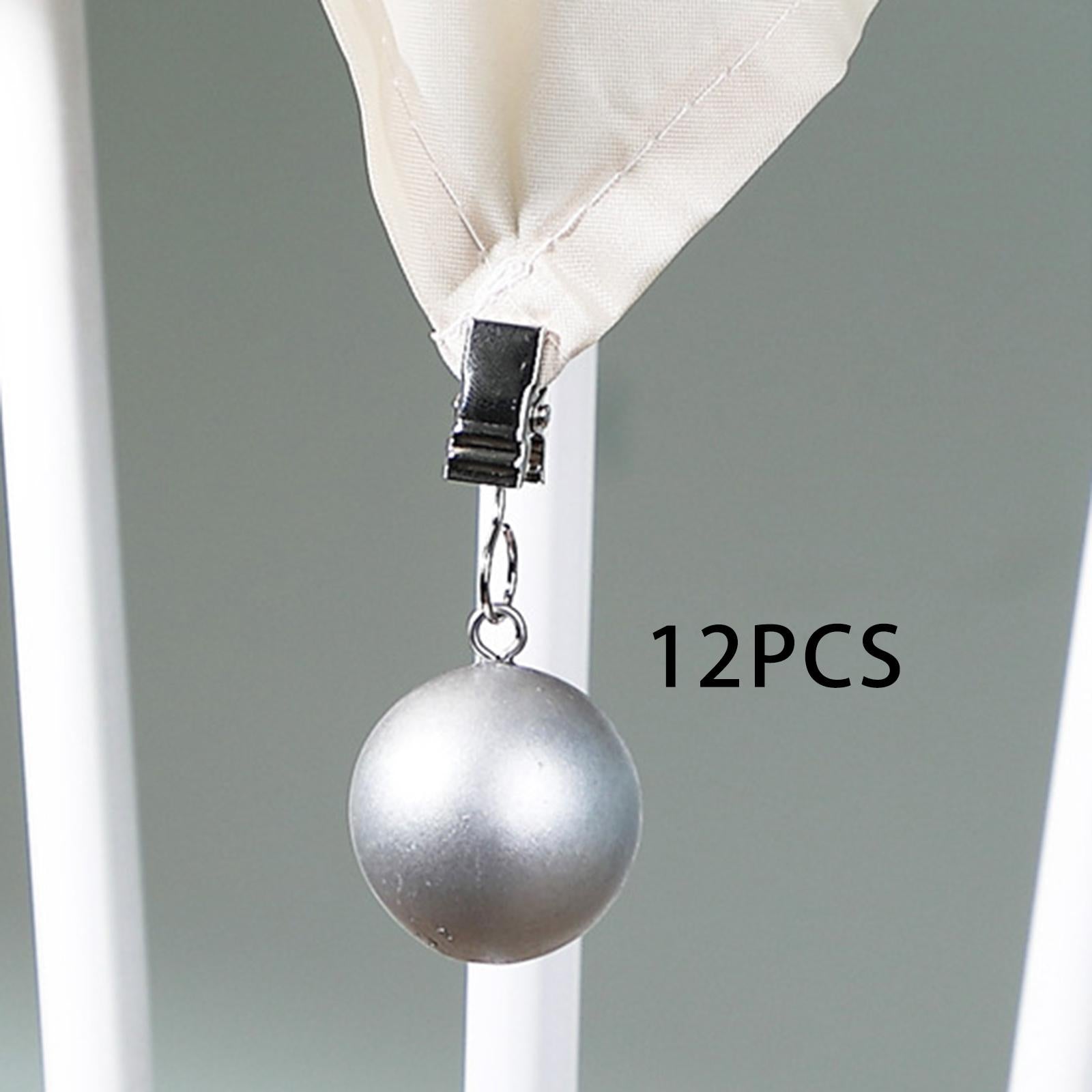 Tablecloth Weights Decoration Hangers for Shower Curtains Table Cloth Dinner 12pcs