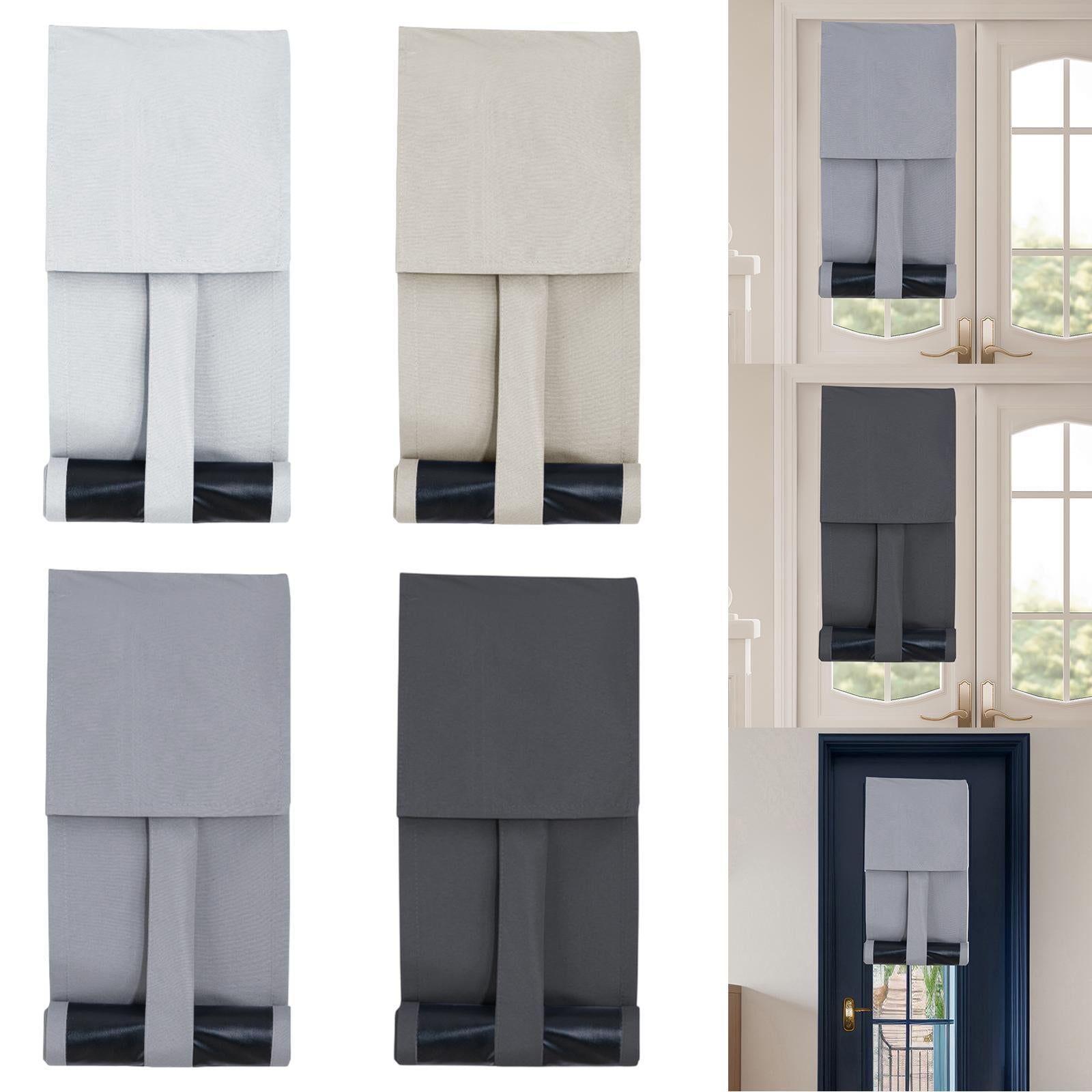 Door Window Shade Curtain 25x77cm Lightweight Premium Replace Covering Drape White