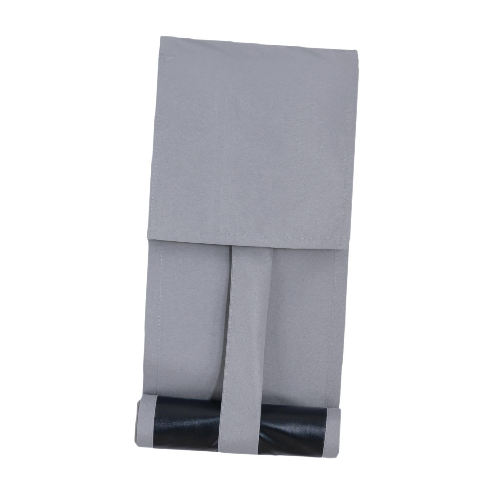 Door Window Shade Curtain 25x77cm Lightweight Premium Replace Covering Drape Light Grey