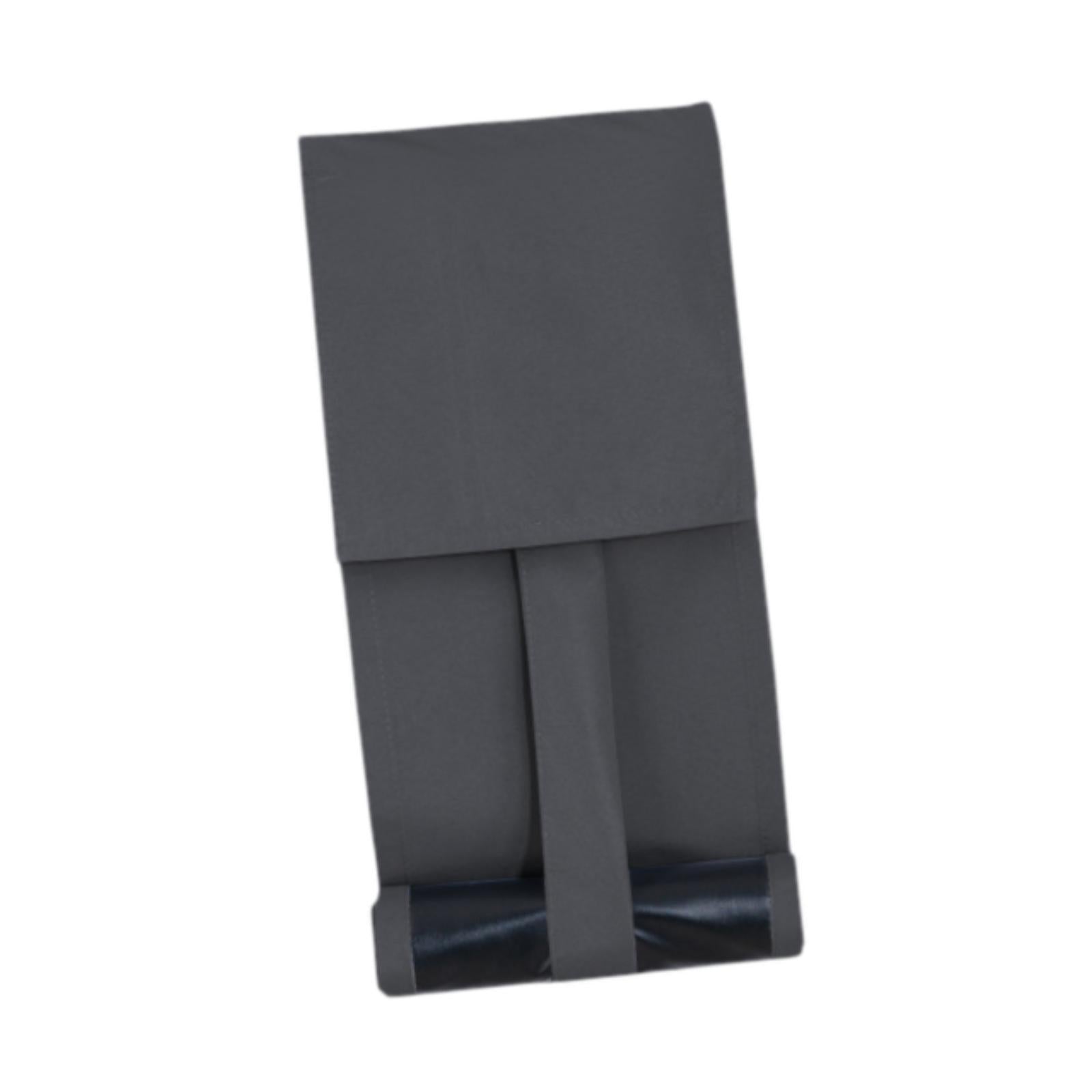 Door Window Shade Curtain 25x77cm Lightweight Premium Replace Covering Drape Dark Grey