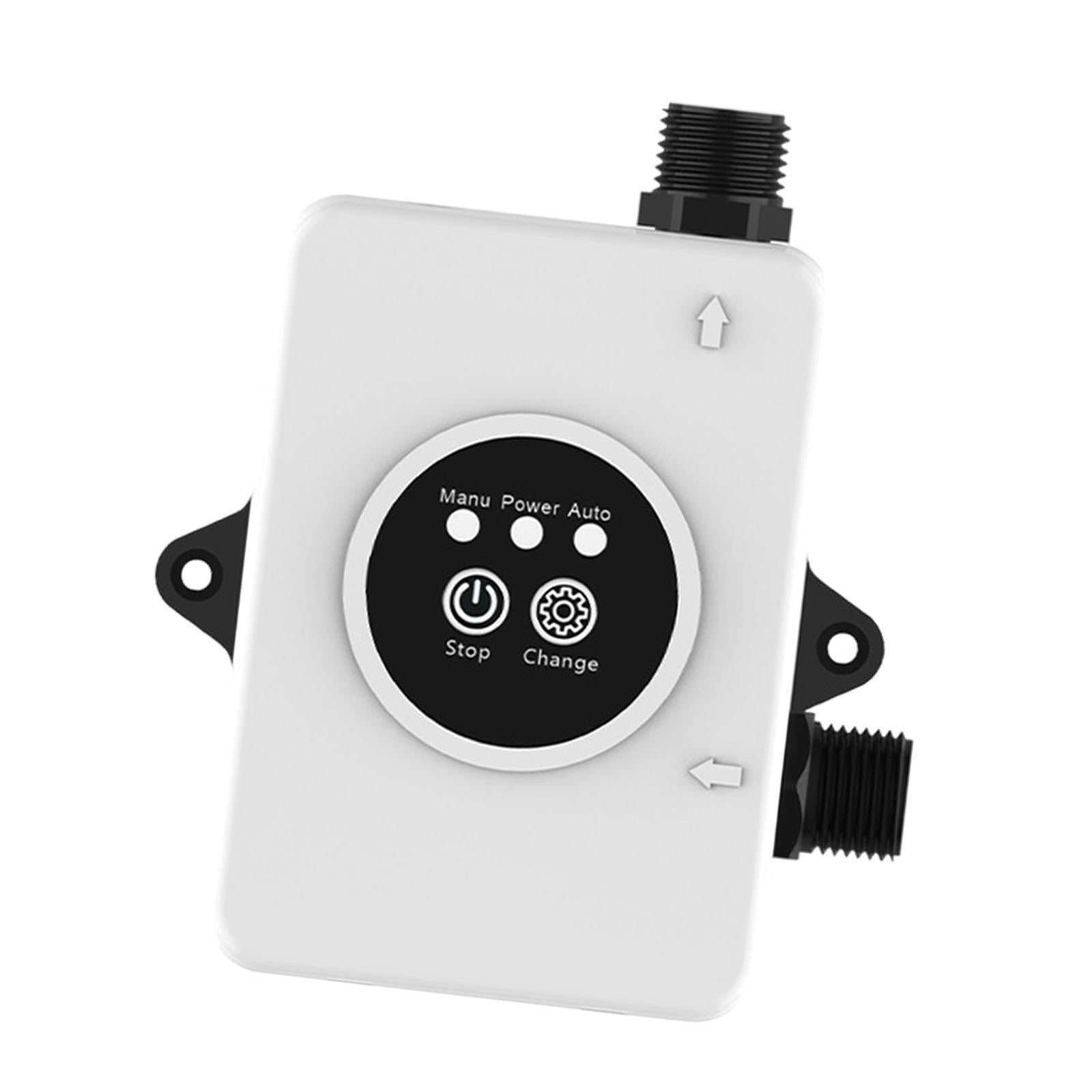 Water Pressure Pump Quiet Powerful Sturdy Accessories for Shower Garden Home White