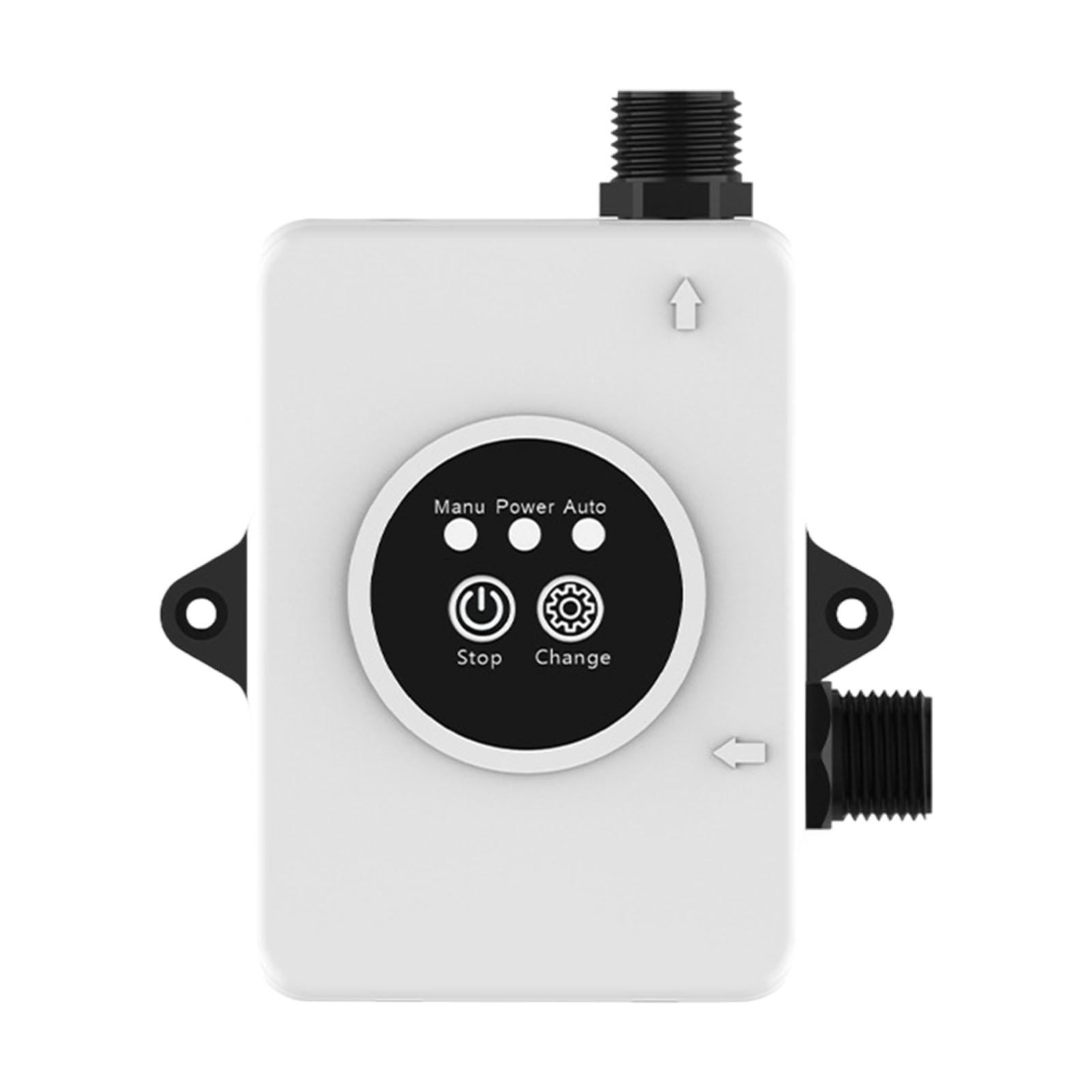 Water Pressure Pump Quiet Powerful Sturdy Accessories for Shower Garden Home White