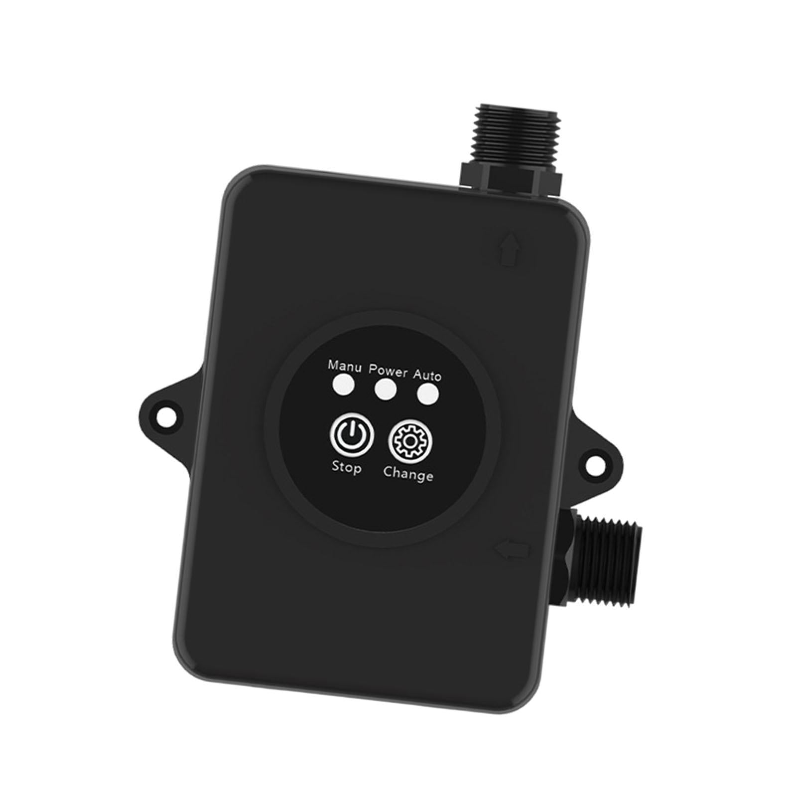Water Pressure Pump Quiet Powerful Sturdy Accessories for Shower Garden Home Black