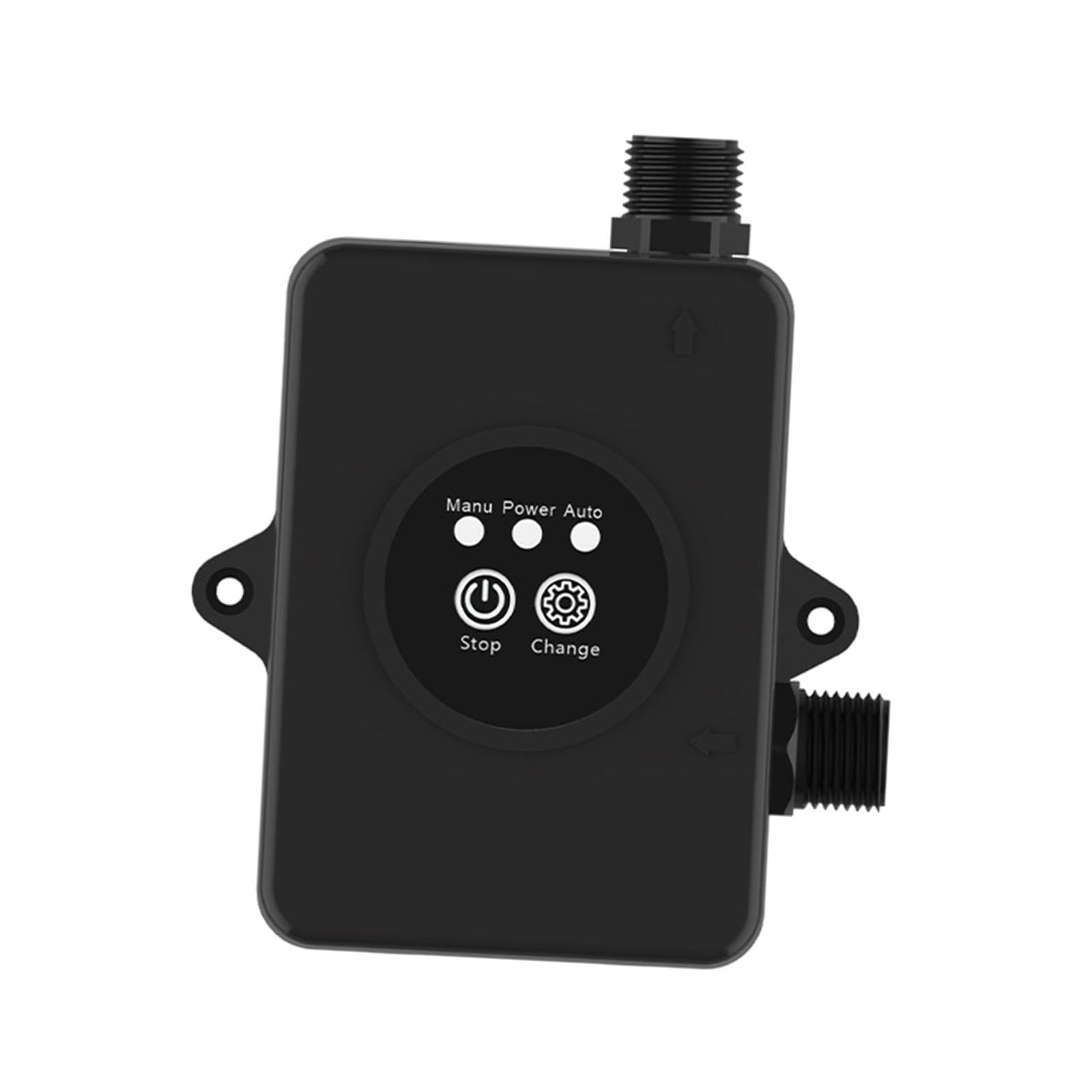 Water Pressure Booster Pump Silent 35L/Min 24V for Bathroom Shower Household Black