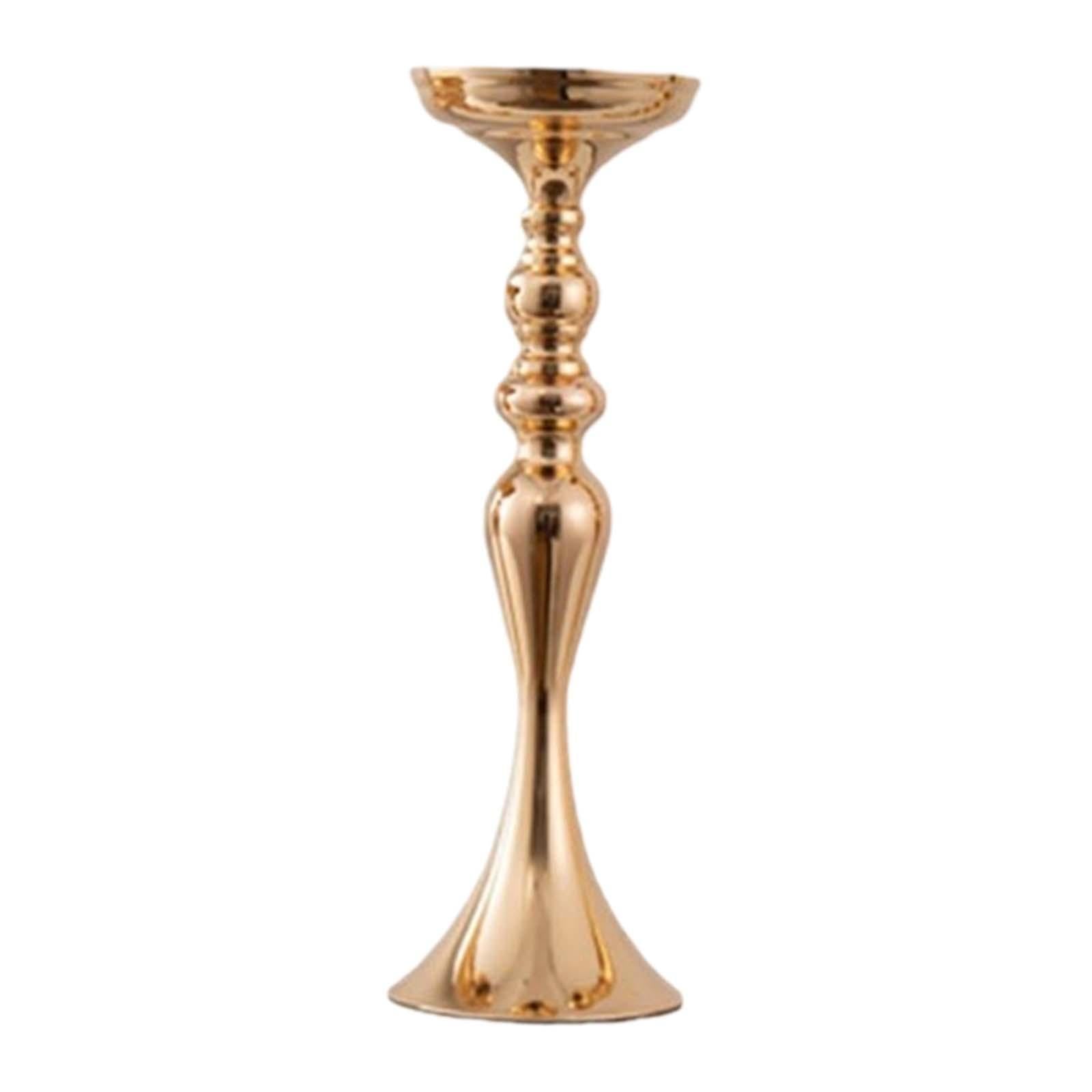 Wedding Flower Stand Pillar Candle Holder for Home Decor Ceremony Restaurant 12.5 cmx39 cm