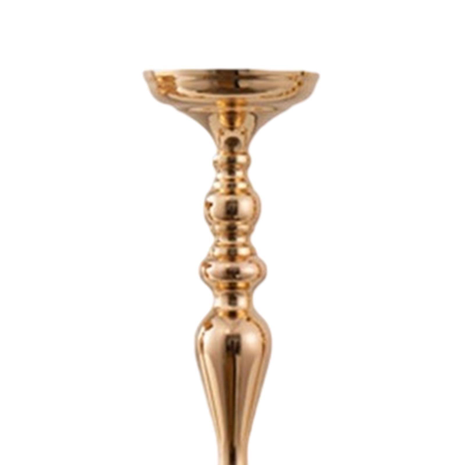 Wedding Flower Stand Pillar Candle Holder for Home Decor Ceremony Restaurant 12.5 cmx39 cm