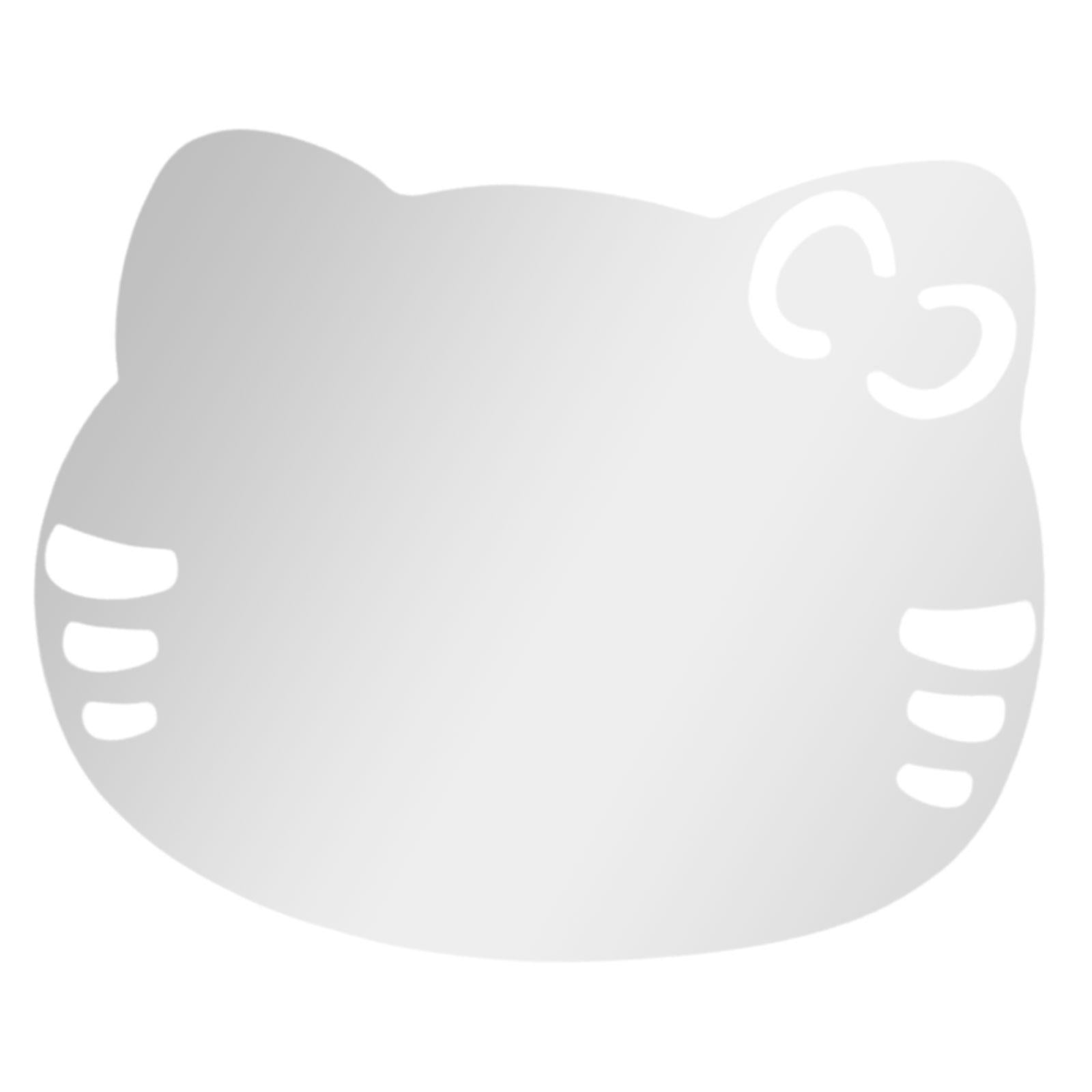 Cat Shaped Mirror Living Room Apartment Entryways Bathroom Gift Wall Mirror