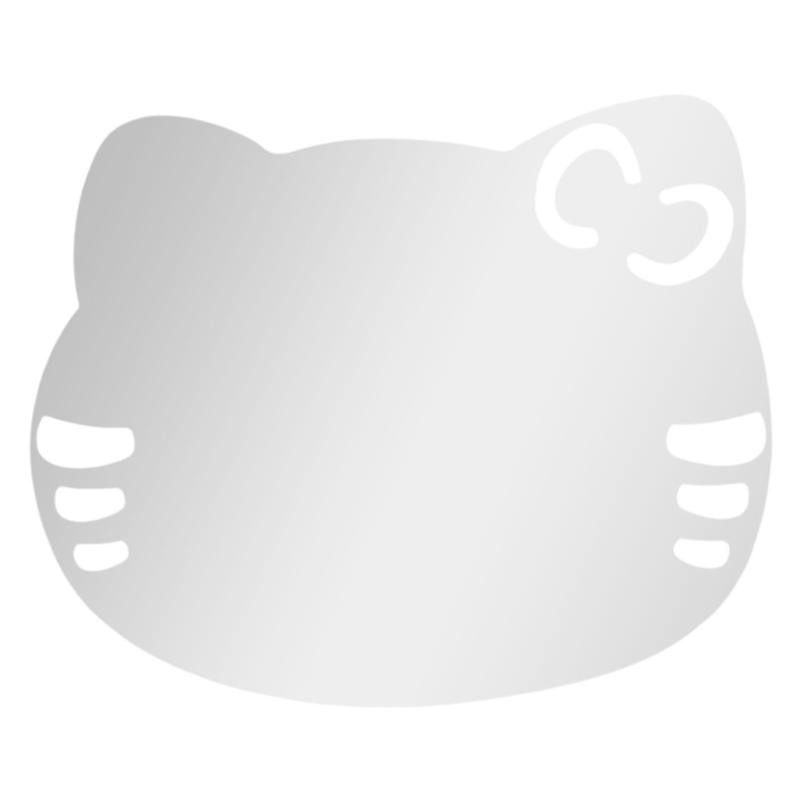 Cat Shaped Mirror Living Room Apartment Entryways Bathroom Gift Wall Mirror