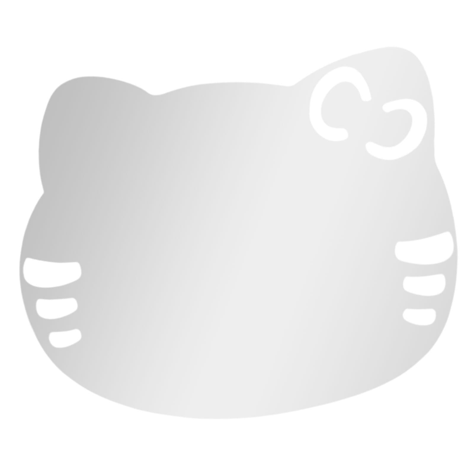 Cat Shaped Mirror Living Room Apartment Entryways Bathroom Gift Wall Mirror