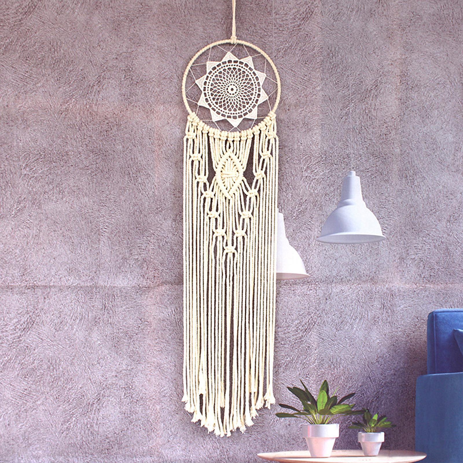 Woven Tapestry Bohemian Chic Dream Catcher for Nursery Room Living Room Dorm