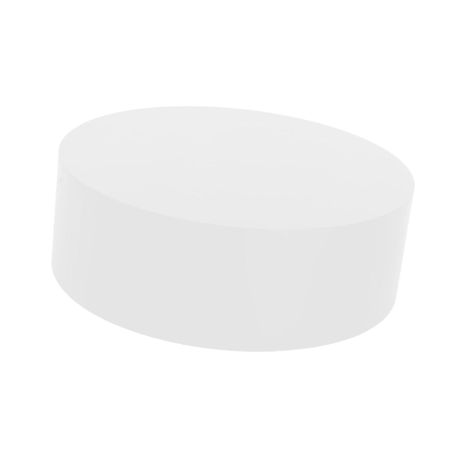 Mannequin Display Pedestal Stand Home Clothing Store Cylinder Pedestal Stand White