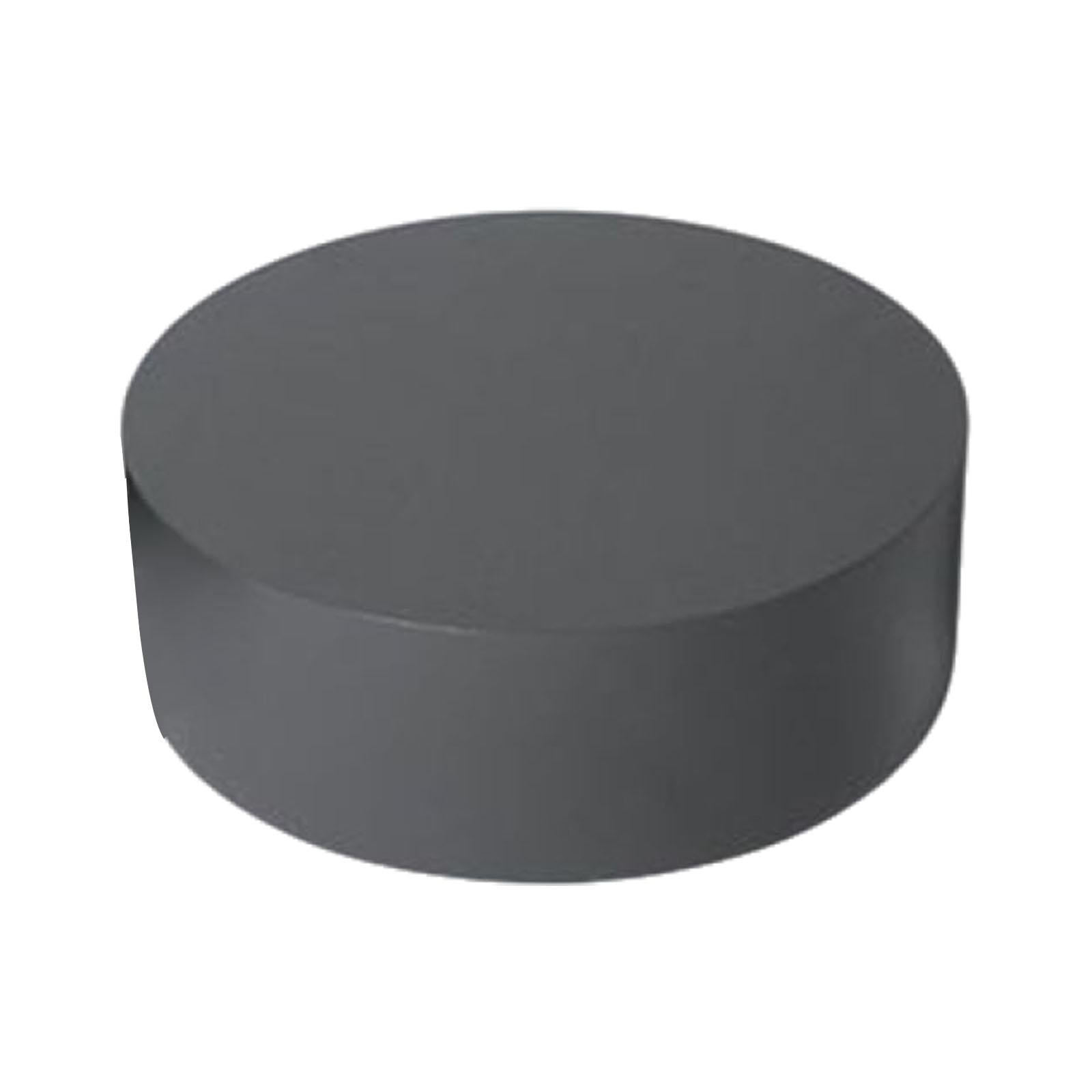 Mannequin Display Pedestal Stand Home Clothing Store Cylinder Pedestal Stand Gray