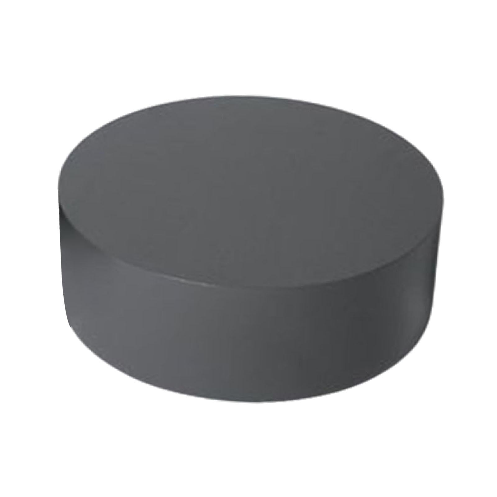 Mannequin Display Pedestal Stand Home Clothing Store Cylinder Pedestal Stand Gray