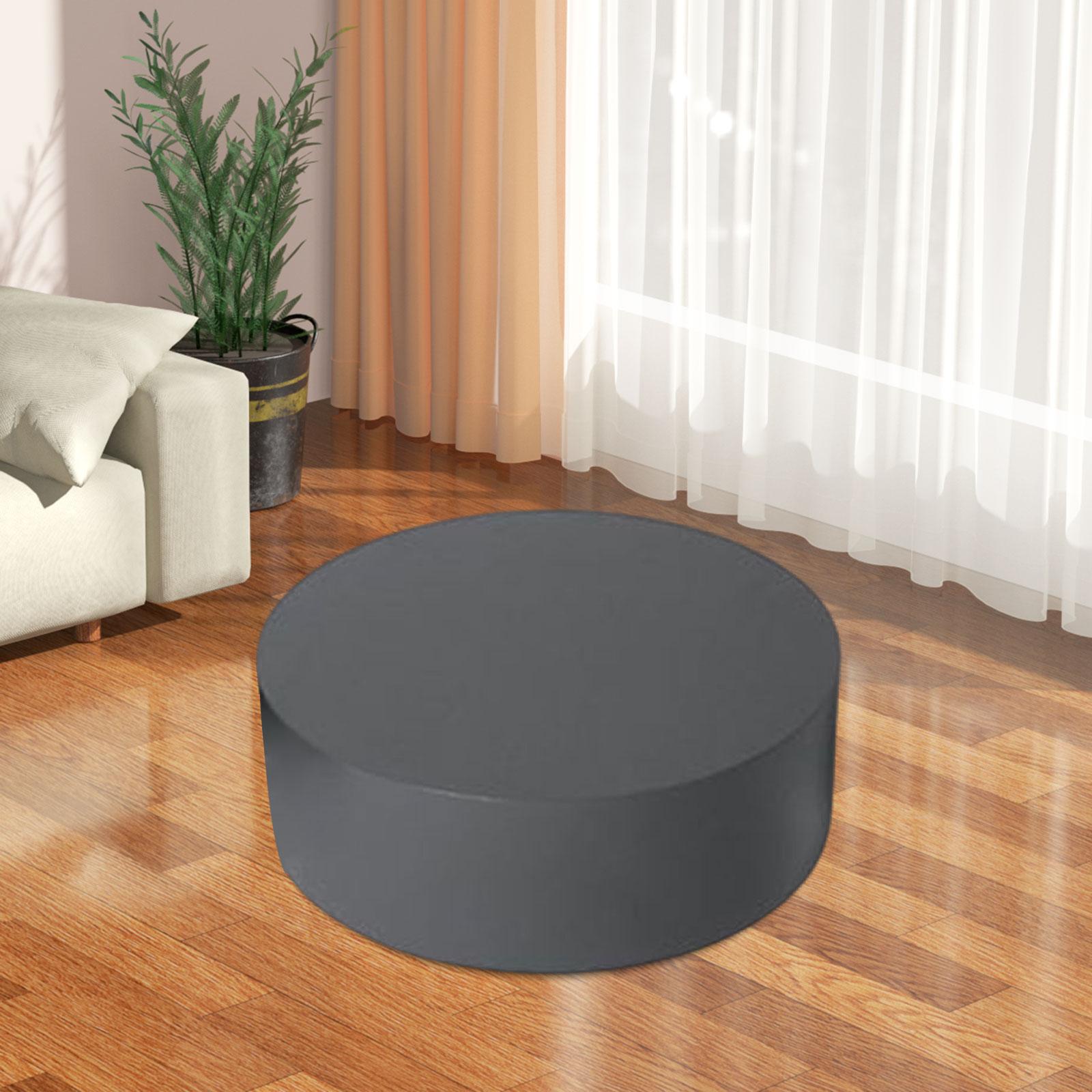 Mannequin Display Pedestal Stand Home Clothing Store Cylinder Pedestal Stand Gray