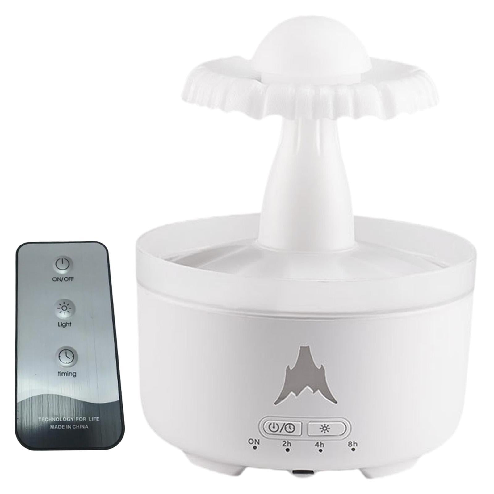 Raindrop Humidifier Essential Oil Diffuser US Power Adapter 3 timers for Gym