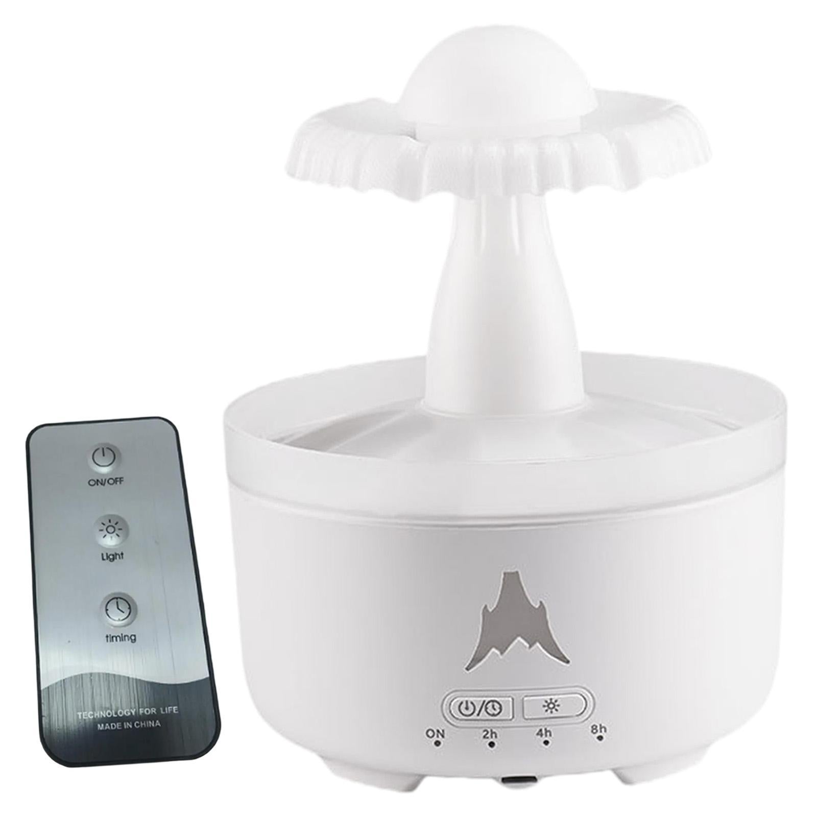 Raindrop Humidifier Essential Oil Diffuser US Power Adapter 3 timers for Gym