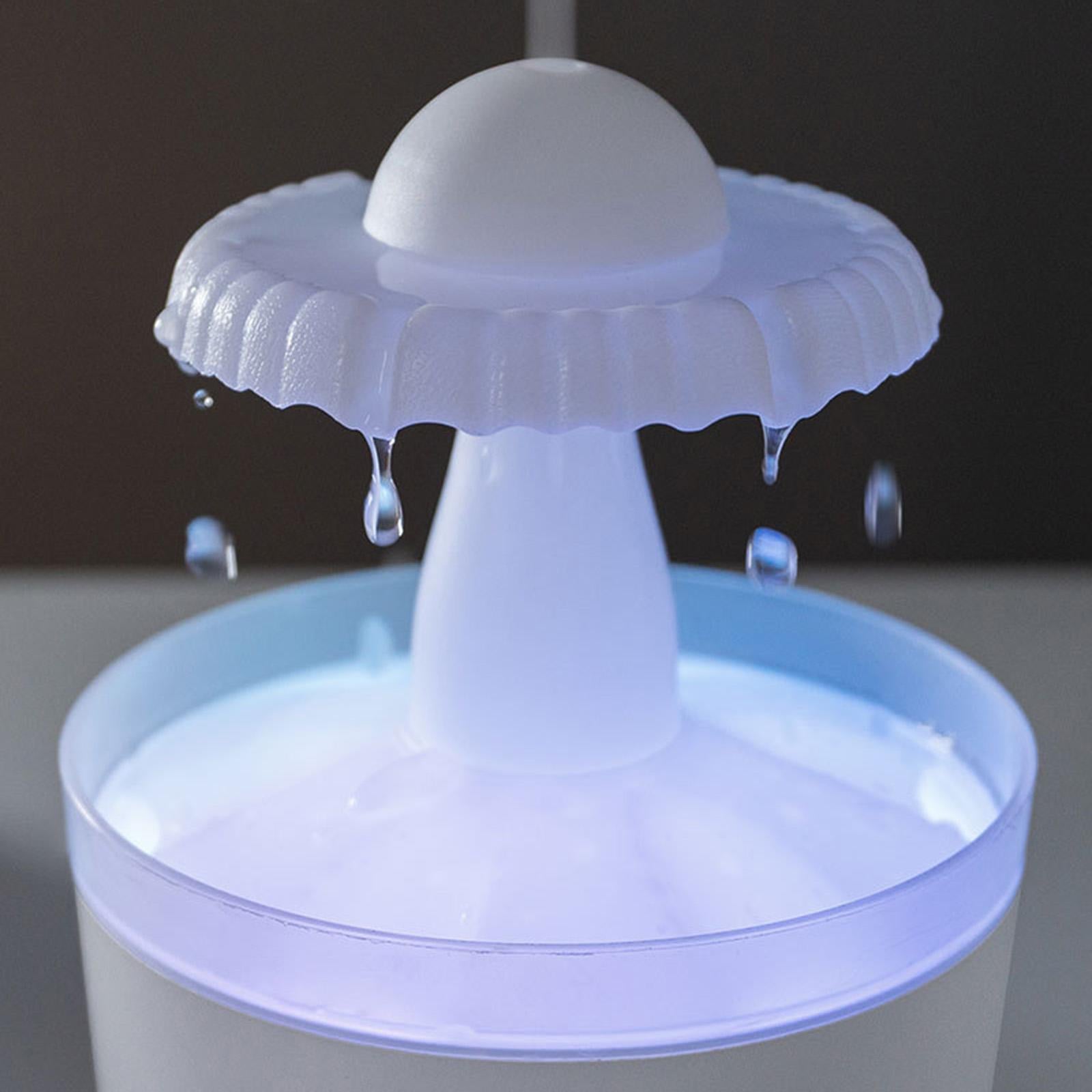 Mini Desk Humidifier Remote Control Night Light for Hotel Bedroom NightStand