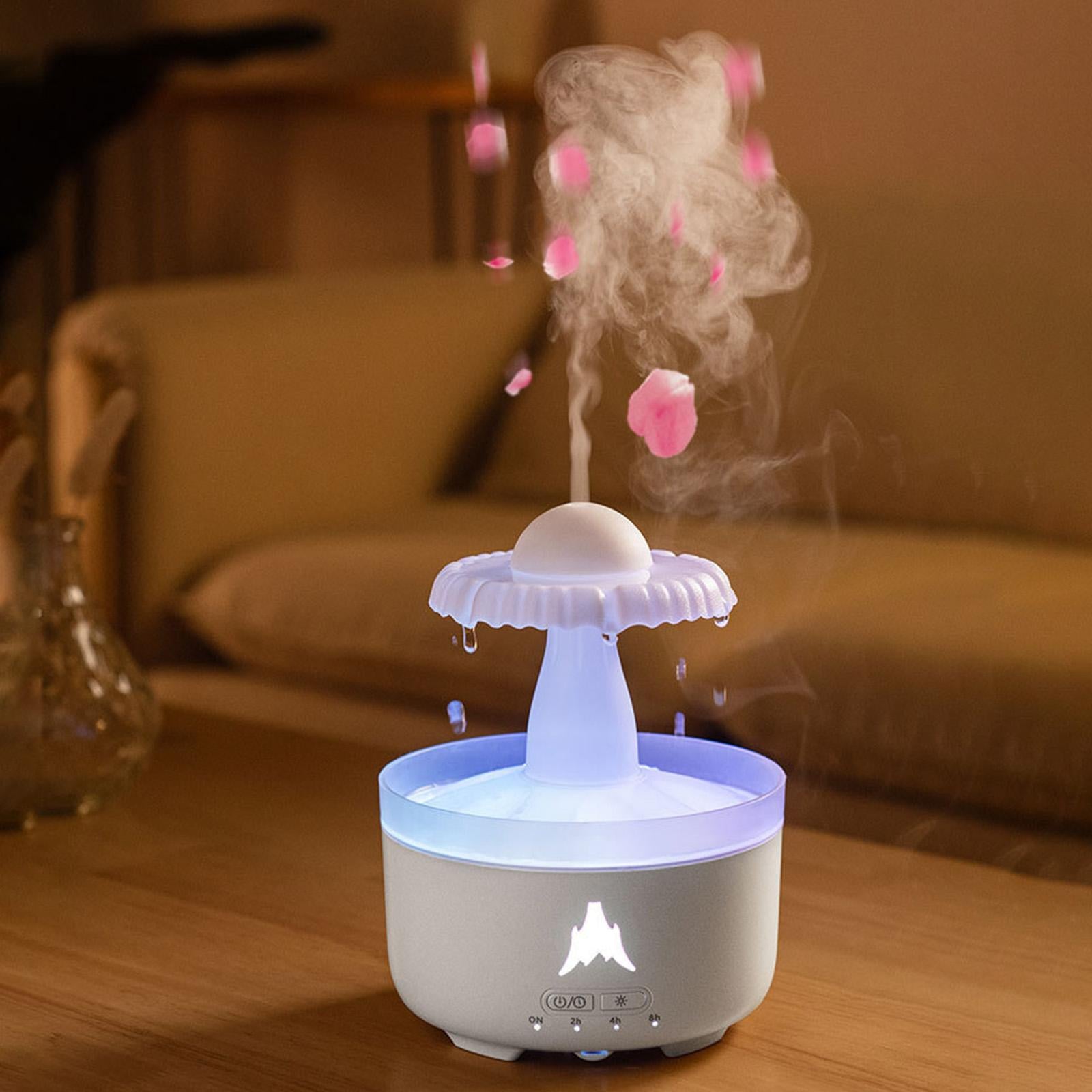 Mini Desk Humidifier Remote Control Night Light for Hotel Bedroom NightStand