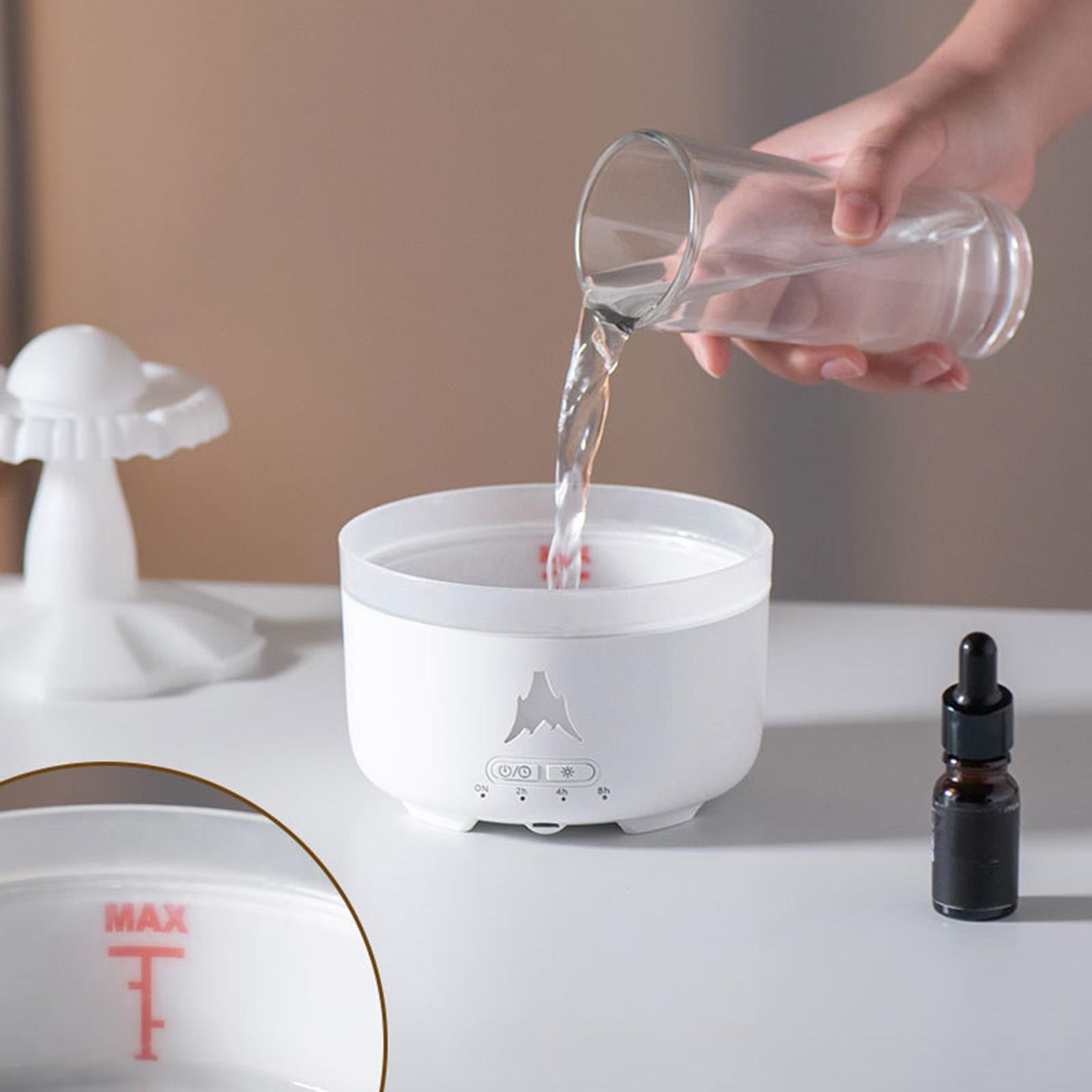 Mini Desk Humidifier Remote Control Night Light for Hotel Bedroom NightStand