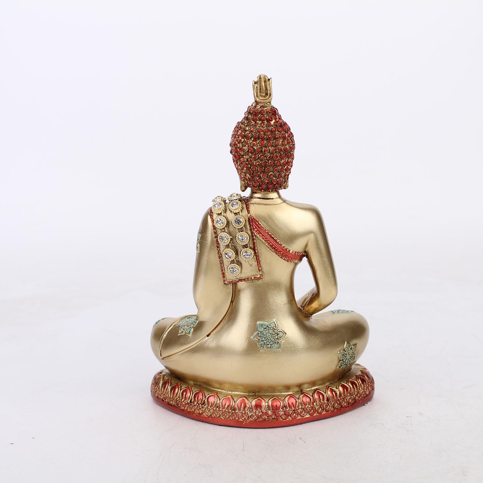 Thailand Buddha Statue Buddhism Decoration for Farmhouse Holiday Dining Room