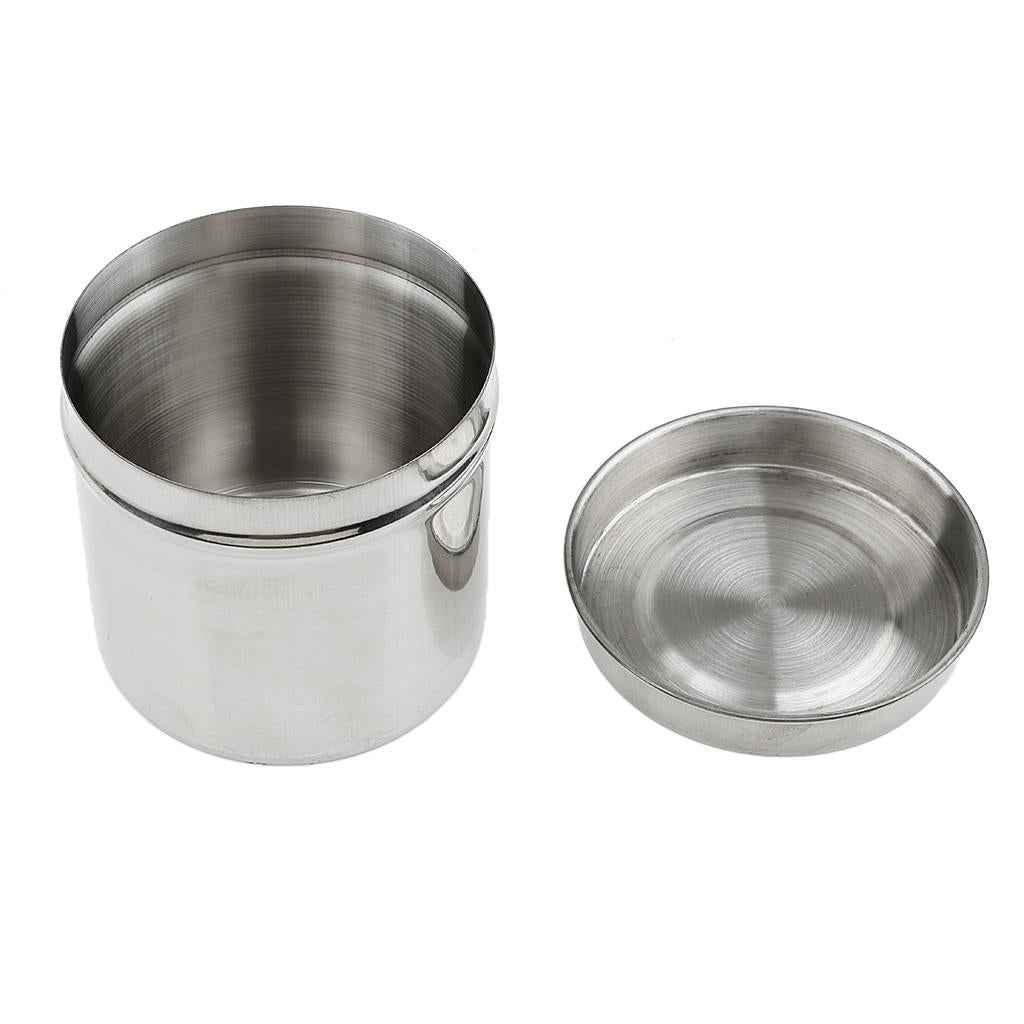 8cm Stainless Steel Box Holder for Medical Cotton Ball Gauze Dressing Tampon