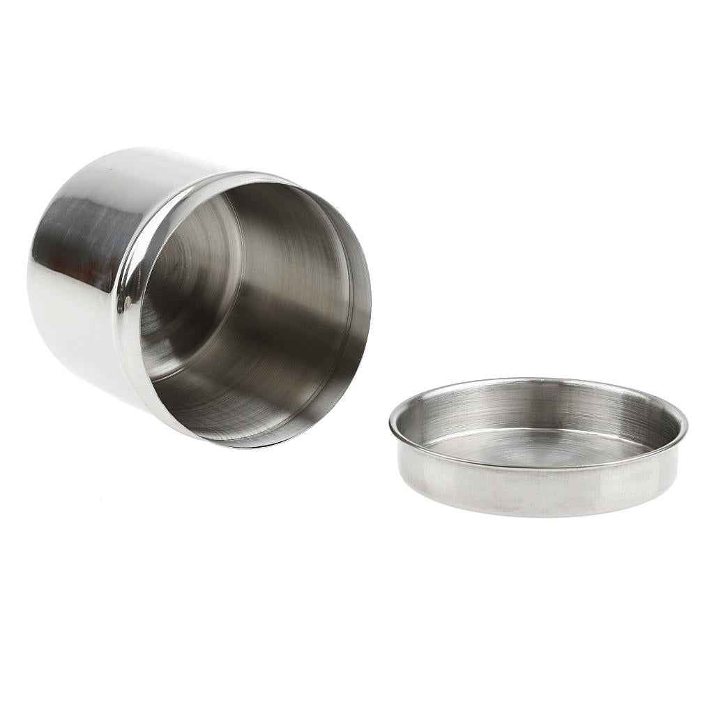 8cm Stainless Steel Box Holder for Medical Cotton Ball Gauze Dressing Tampon