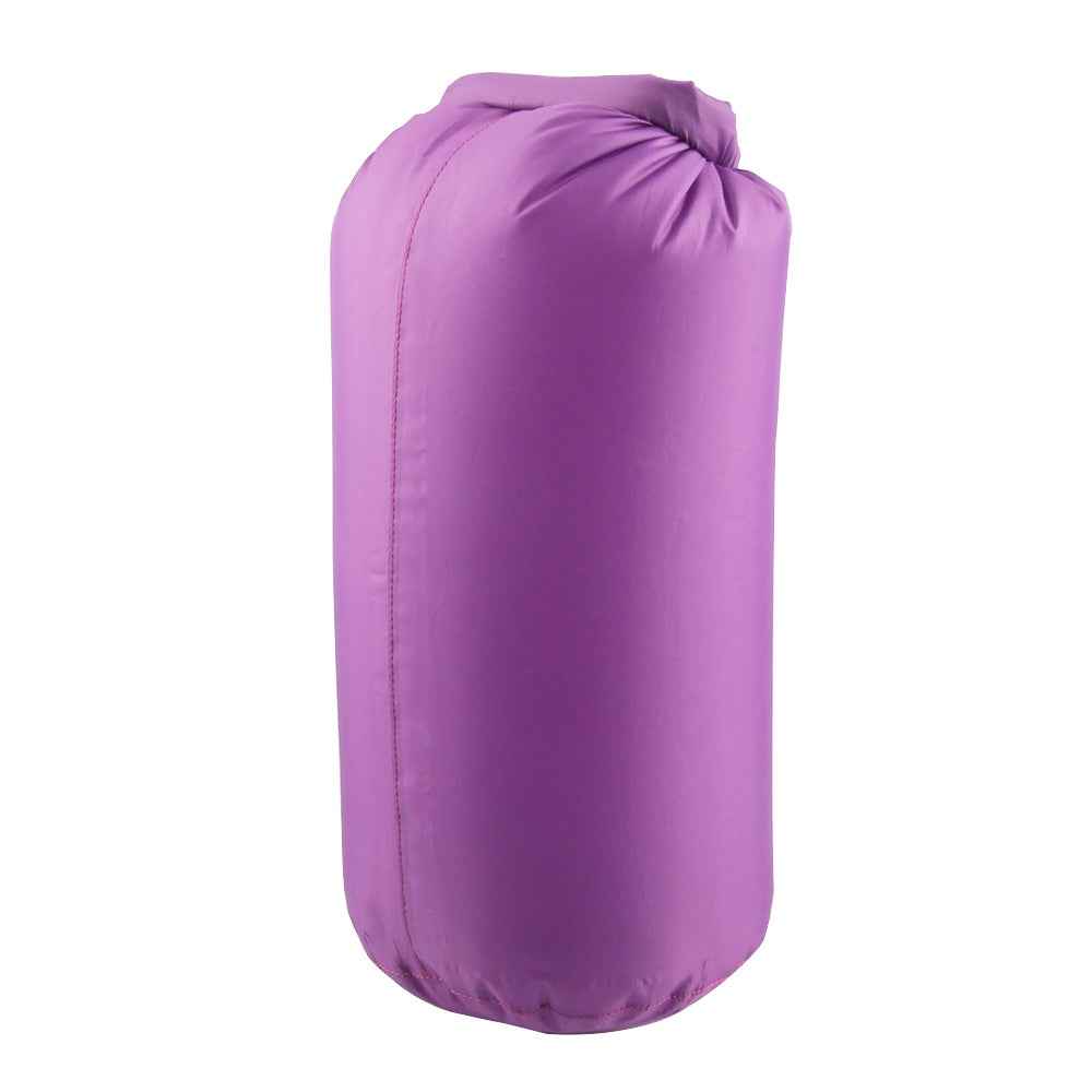 6L Waterproof Roll Top Compression Bag Dry Sack for Camping Floating Purple