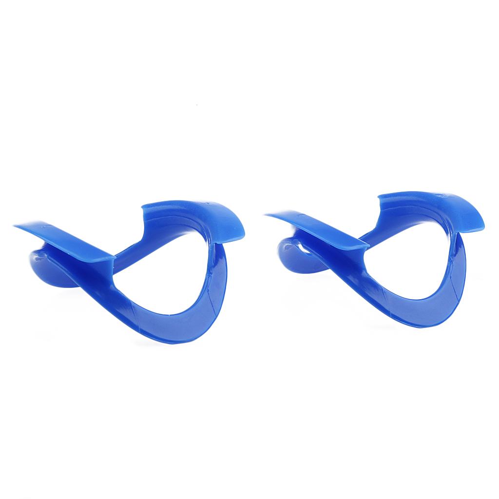 2 PCS Dental Teeth Whitening Cheek Retractor Model O-shape Blue