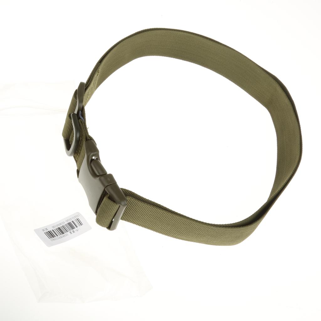 120cm  Tactical Quick Release Rescue Rigger Military Webbing Belt Army Green