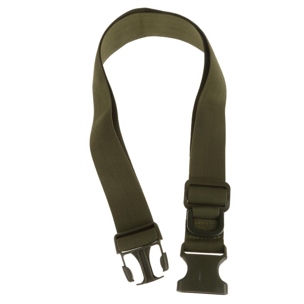 120cm  Tactical Quick Release Rescue Rigger Military Webbing Belt Army Green