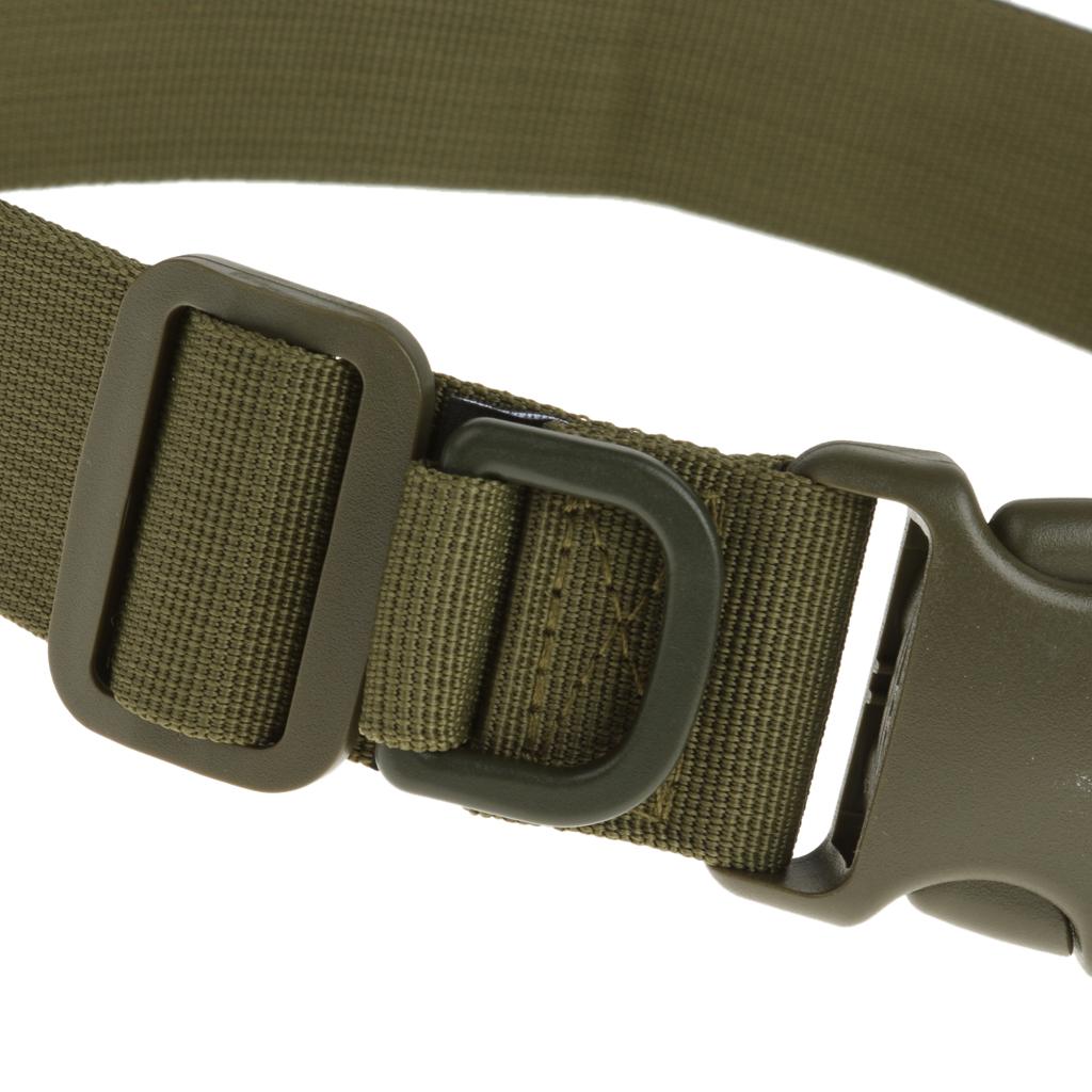 120cm  Tactical Quick Release Rescue Rigger Military Webbing Belt Army Green