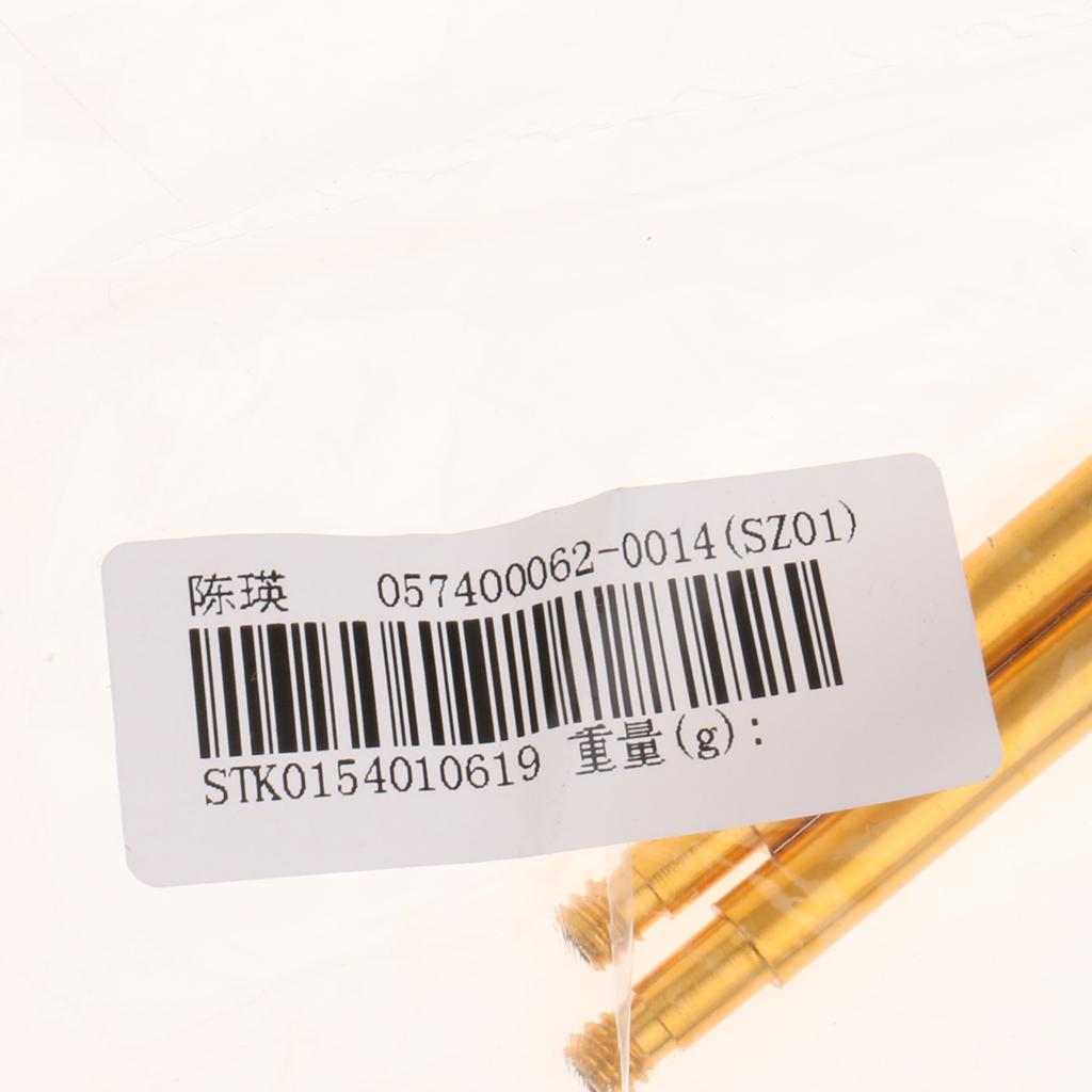 2x2pcs Cycling Bike Bicycle Presta Valve Extensions Extender 60mm Gold