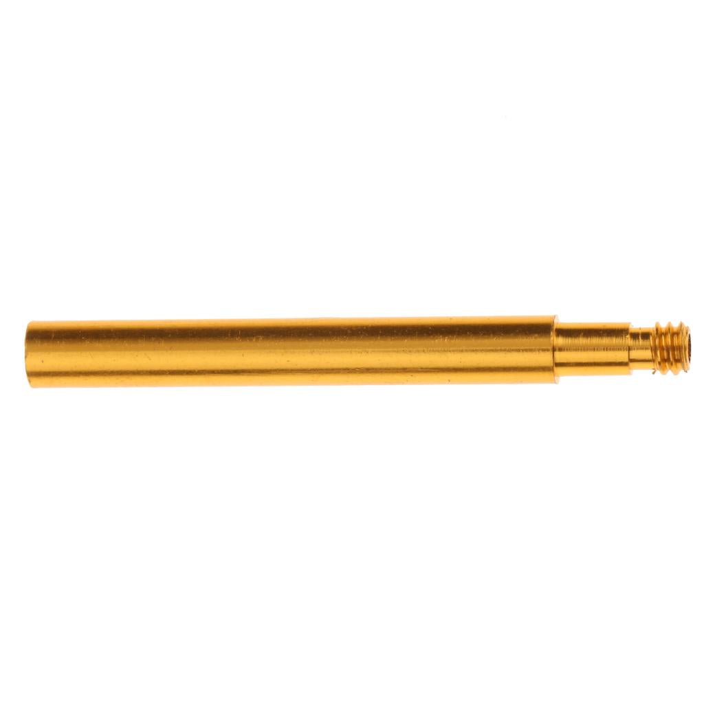 3x2pcs Cycling Bike Bicycle Presta Valve Extensions Extender 60mm Gold