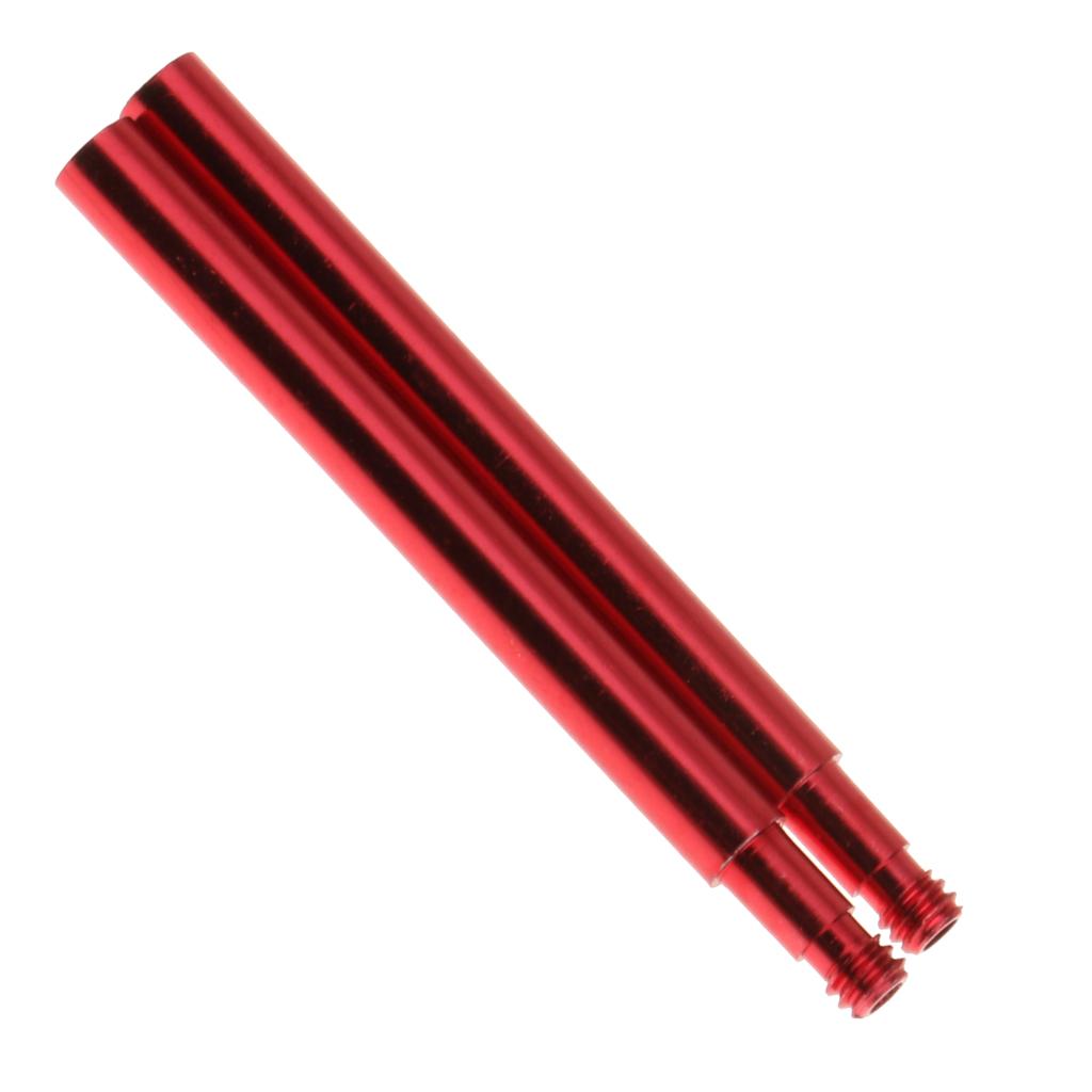 2x2pcs Cycling Bike Bicycle Presta Valve Extensions Extender 70mm Red