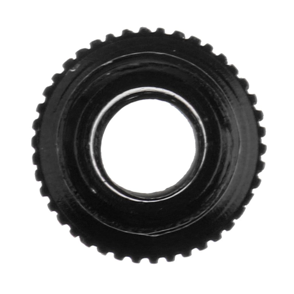 4x5x Presta to Schrader Valve Adaptor Converter Bike Pump Connector Black
