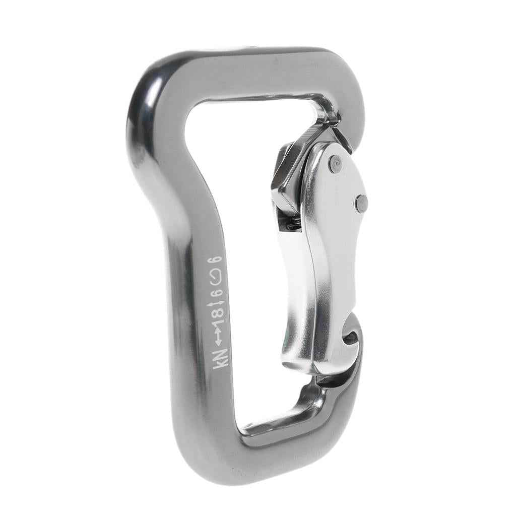 18KN Safety Spring Locking Paraglider Paragliding Carabiner Rock Climbing