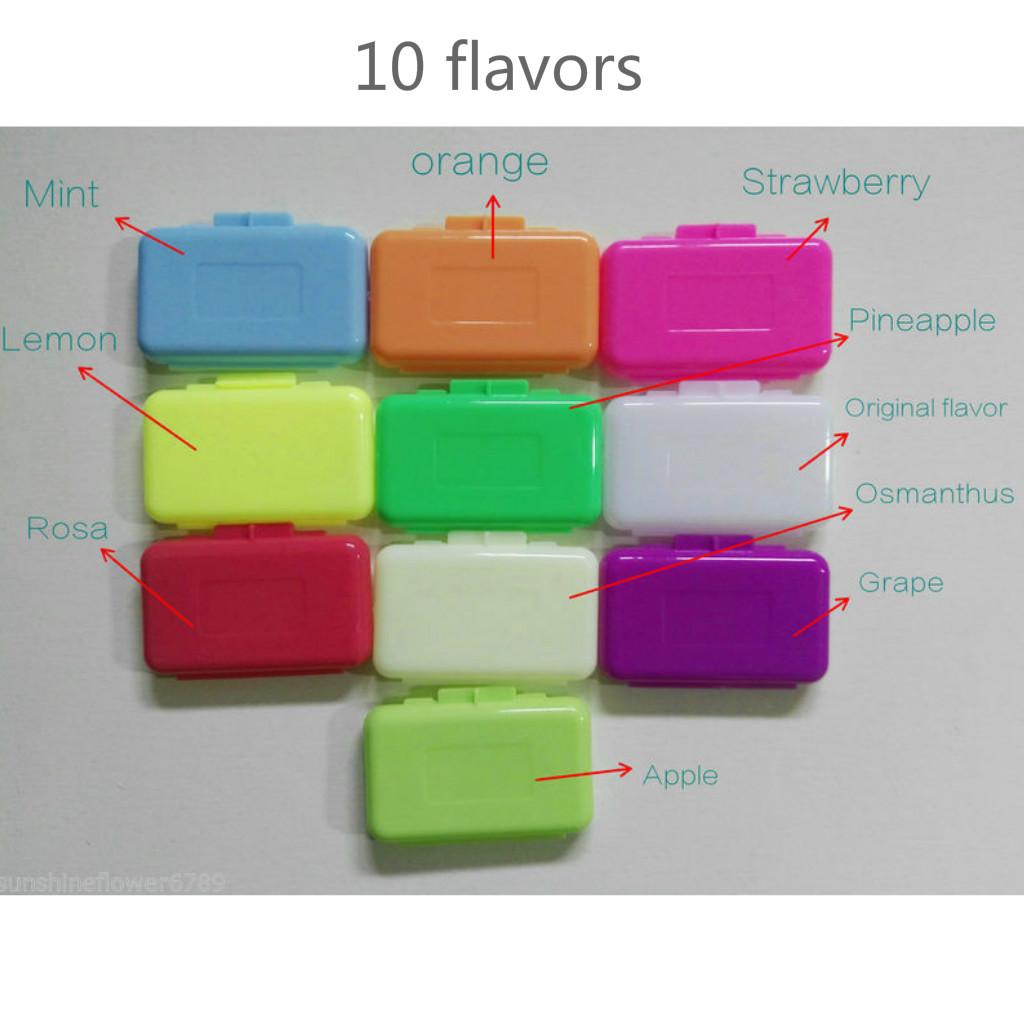 10pcs Dental Oral Orthodontic Relief Wax for Braces Wearer Diferent Flavors