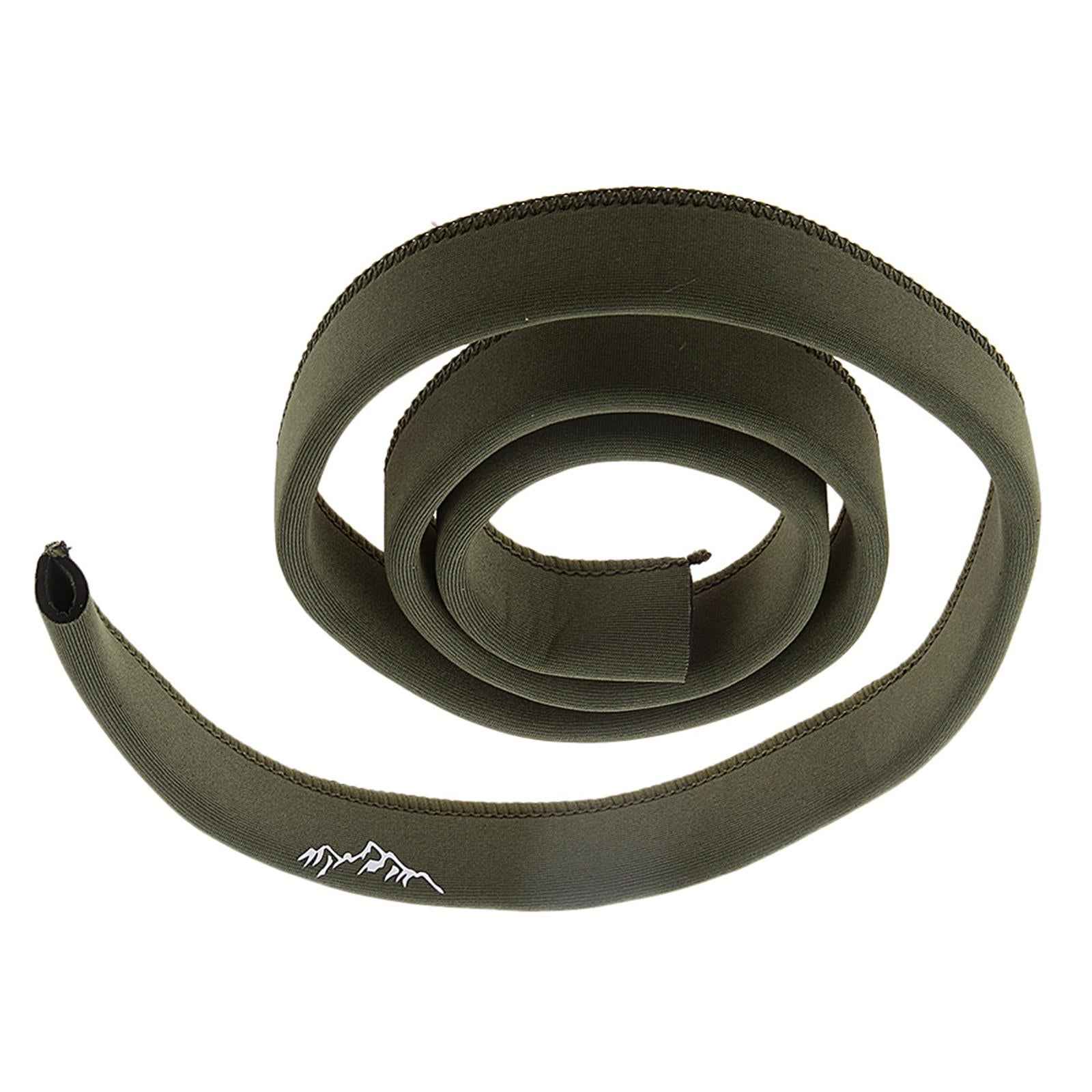 1M Long Dark Green Neoprene Hiking Camping Thermal Bladder Bag Pipe Sleeve Hydration Pack Tube Cover