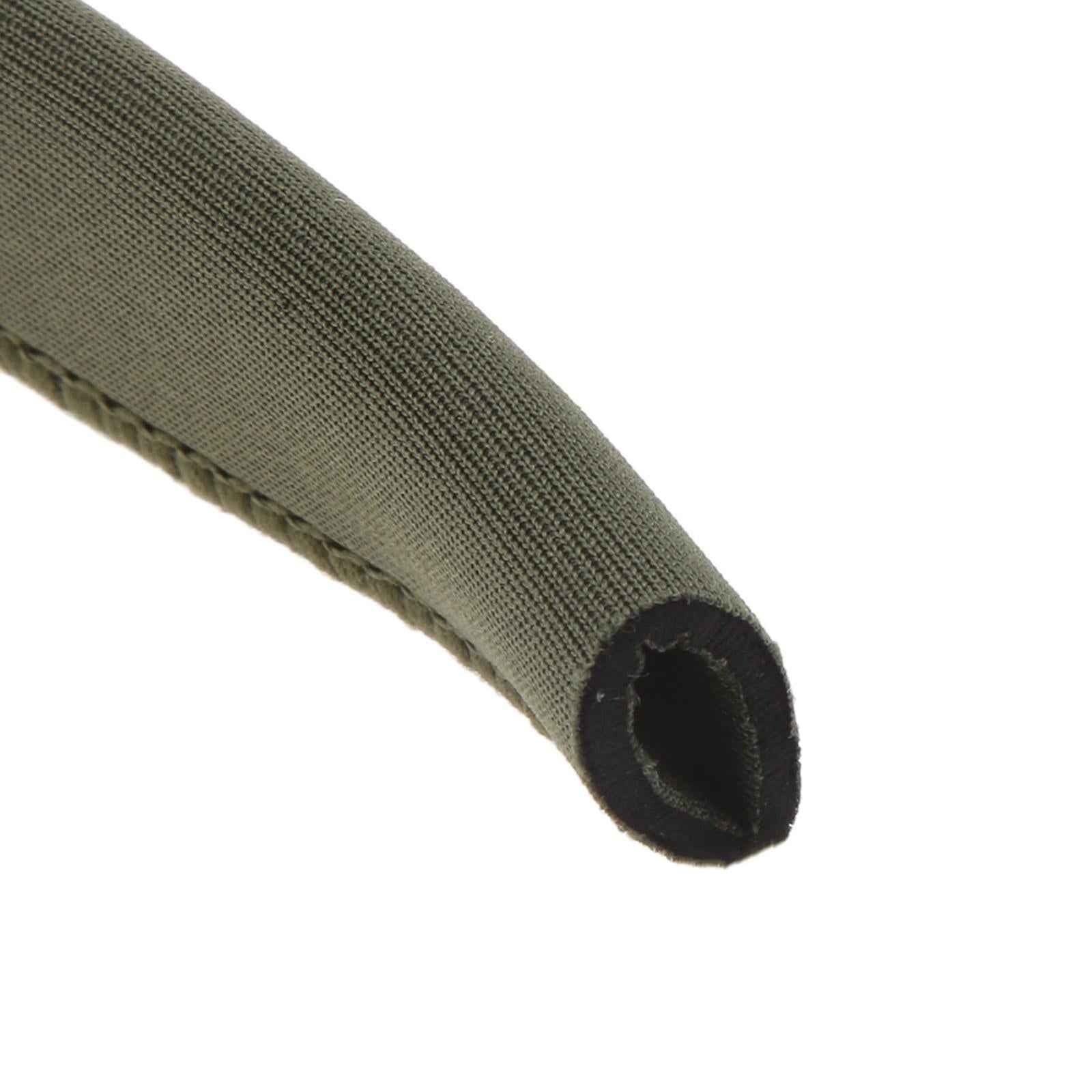 1M Long Dark Green Neoprene Hiking Camping Thermal Bladder Bag Pipe Sleeve Hydration Pack Tube Cover