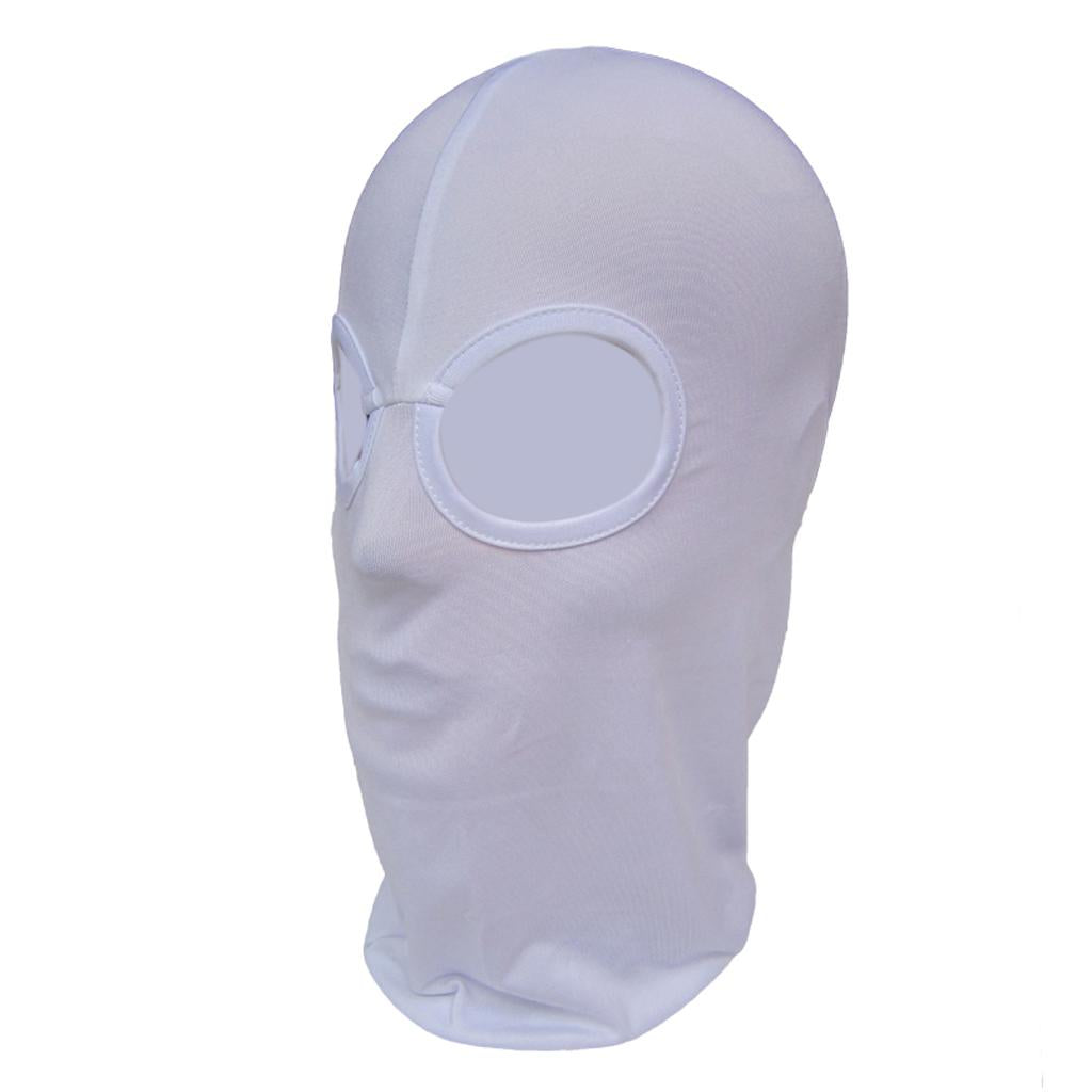 4xSki Full Face Mask Motorcycle Cycling Bike Scarf Hood Cap CS White