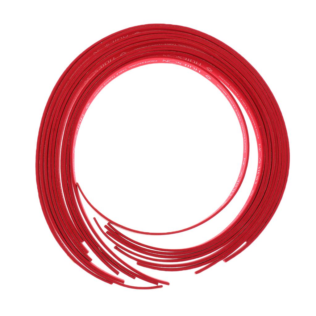 20 Pcs Table Tennis Edge Tape Ping Pong Racket Side Tape Sponge Protect Red