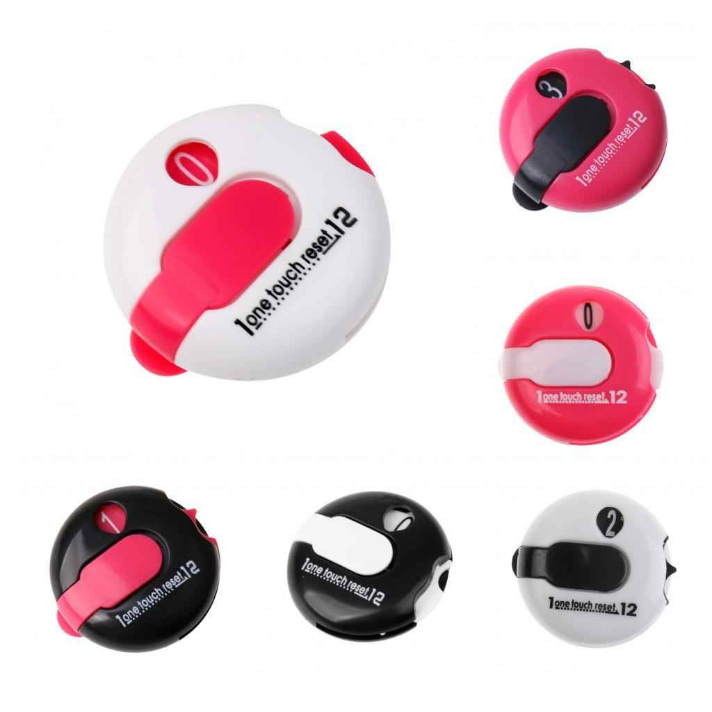 Mini Golf Score Counter Scorekeeper Scoring Tool Clip On Glove Black Pink