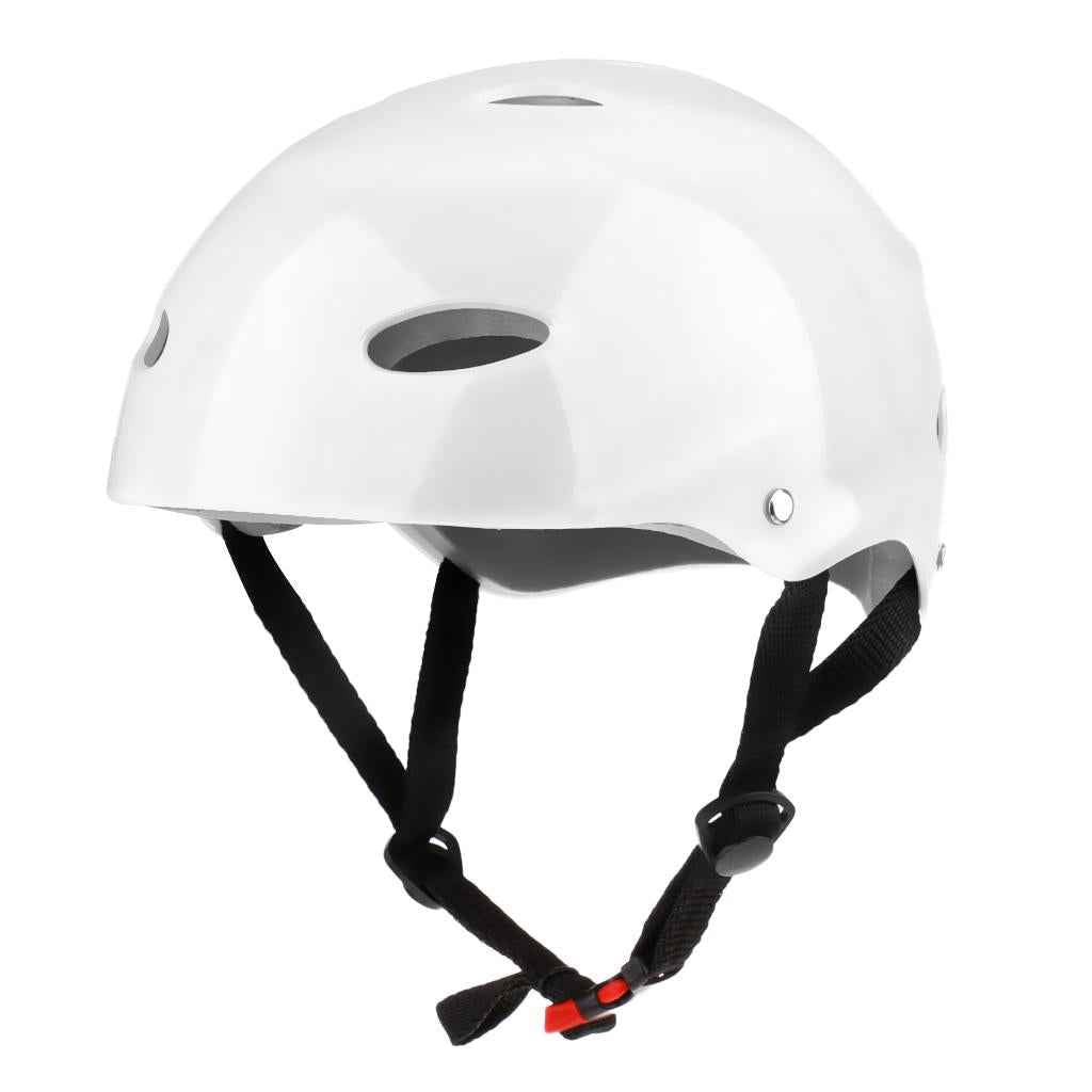 Water Sports Safety Helmet for Wakeboard Kayak Canoe Boat Surfing S White