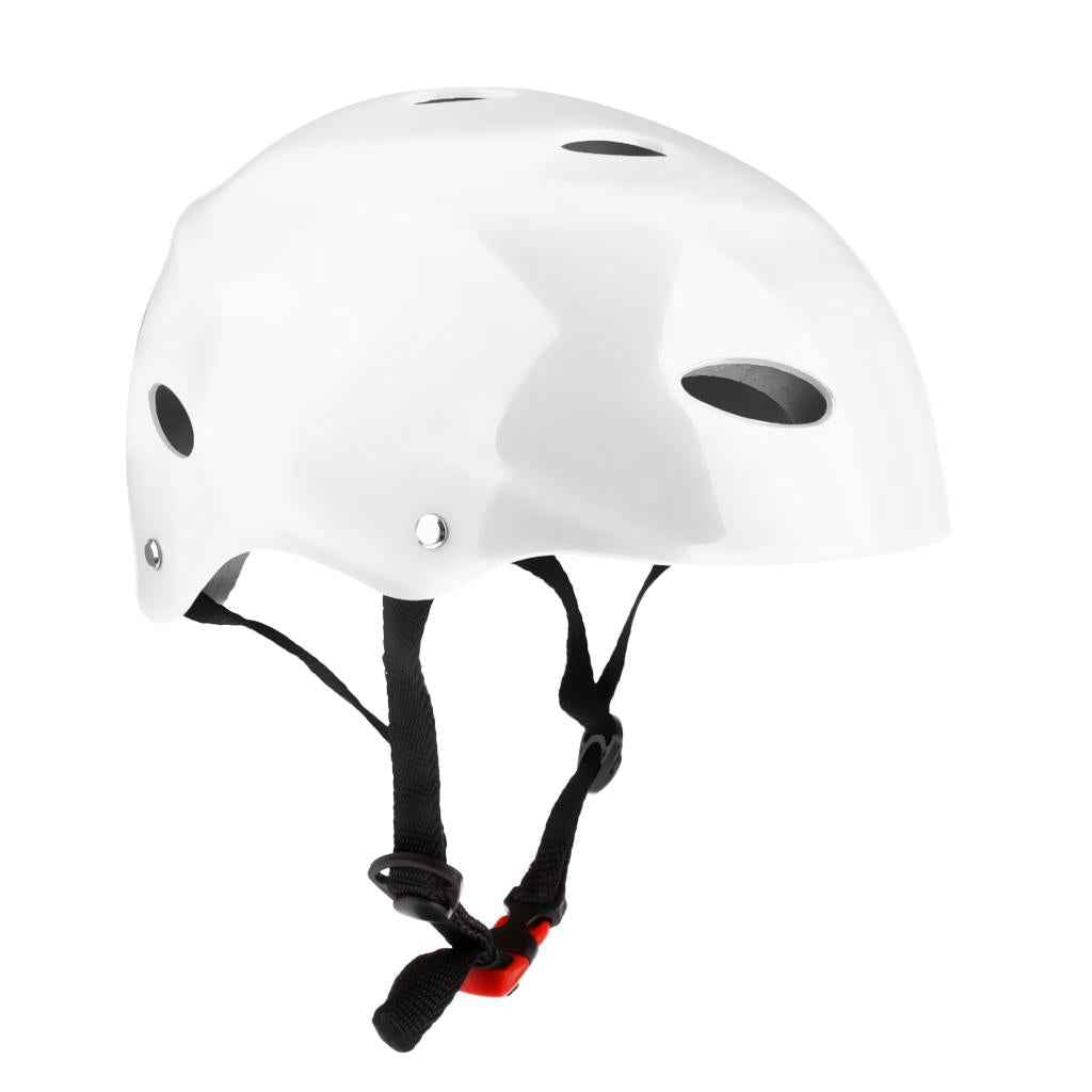 Water Sports Safety Helmet for Wakeboard Kayak Canoe Boat Surfing S White