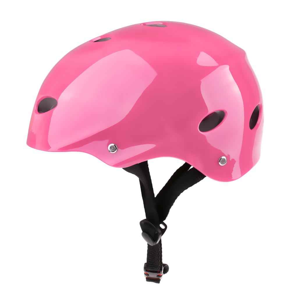 Water Sports Safety Helmet for Wakeboard Kayak Canoe Boat Surfing  L Pink