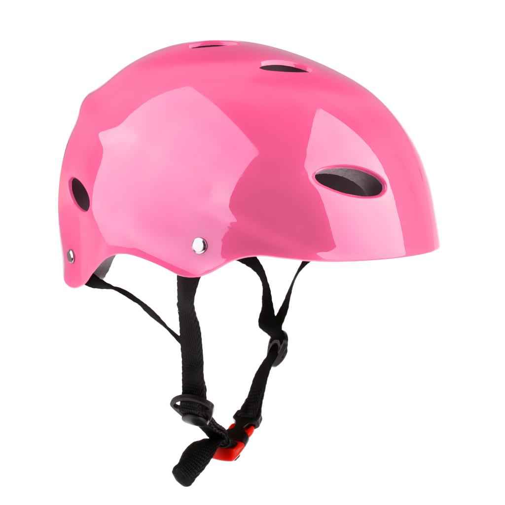 Water Sports Safety Helmet for Wakeboard Kayak Canoe Boat Surfing  L Pink
